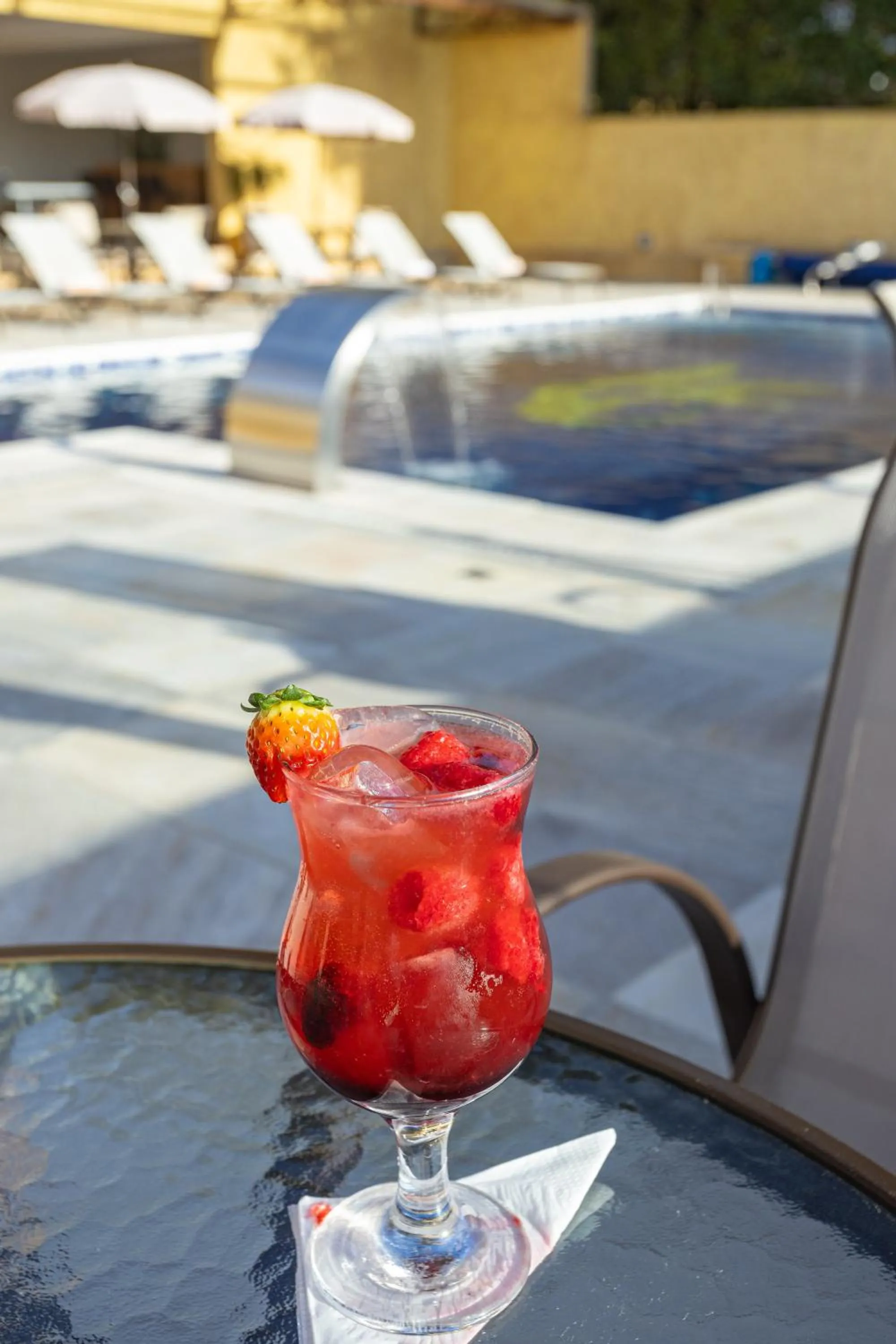 Pool view in Hotel Le Renard - Campos do Jordao