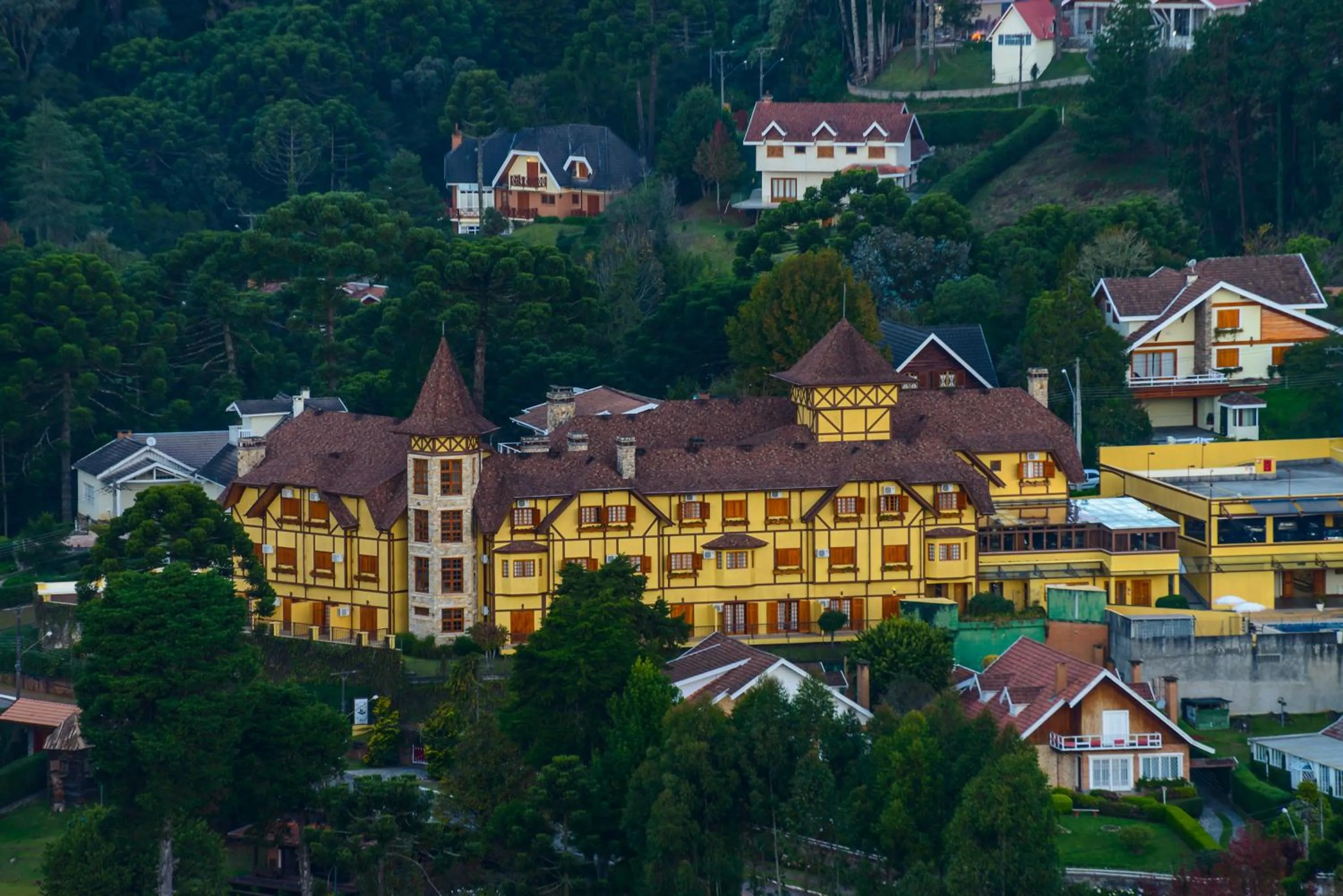 Bird's eye view in Hotel Le Renard - Campos do Jordao