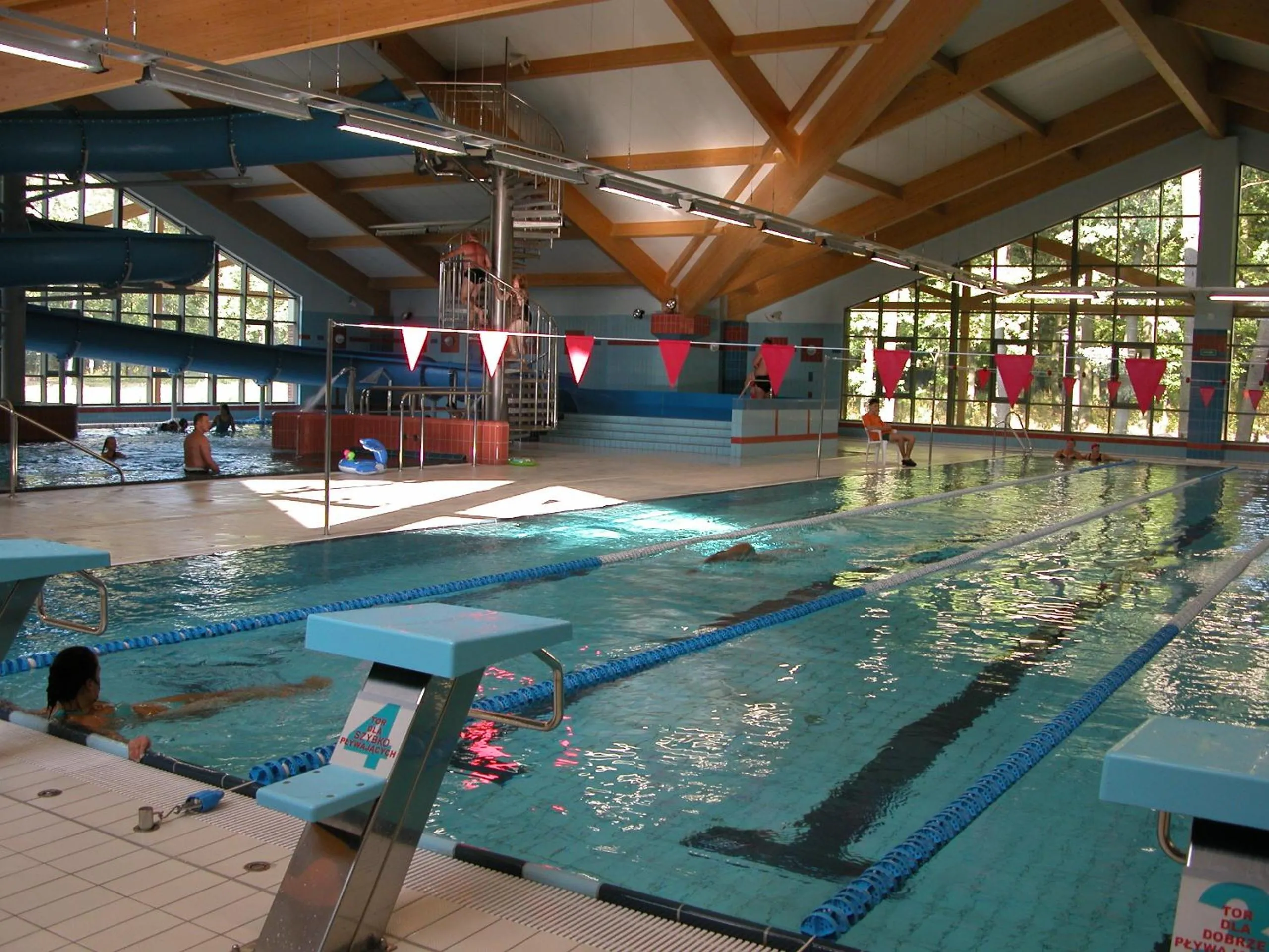 Swimming pool in Stacja Nowa Gdynia Bed & Breakfast Aquapark