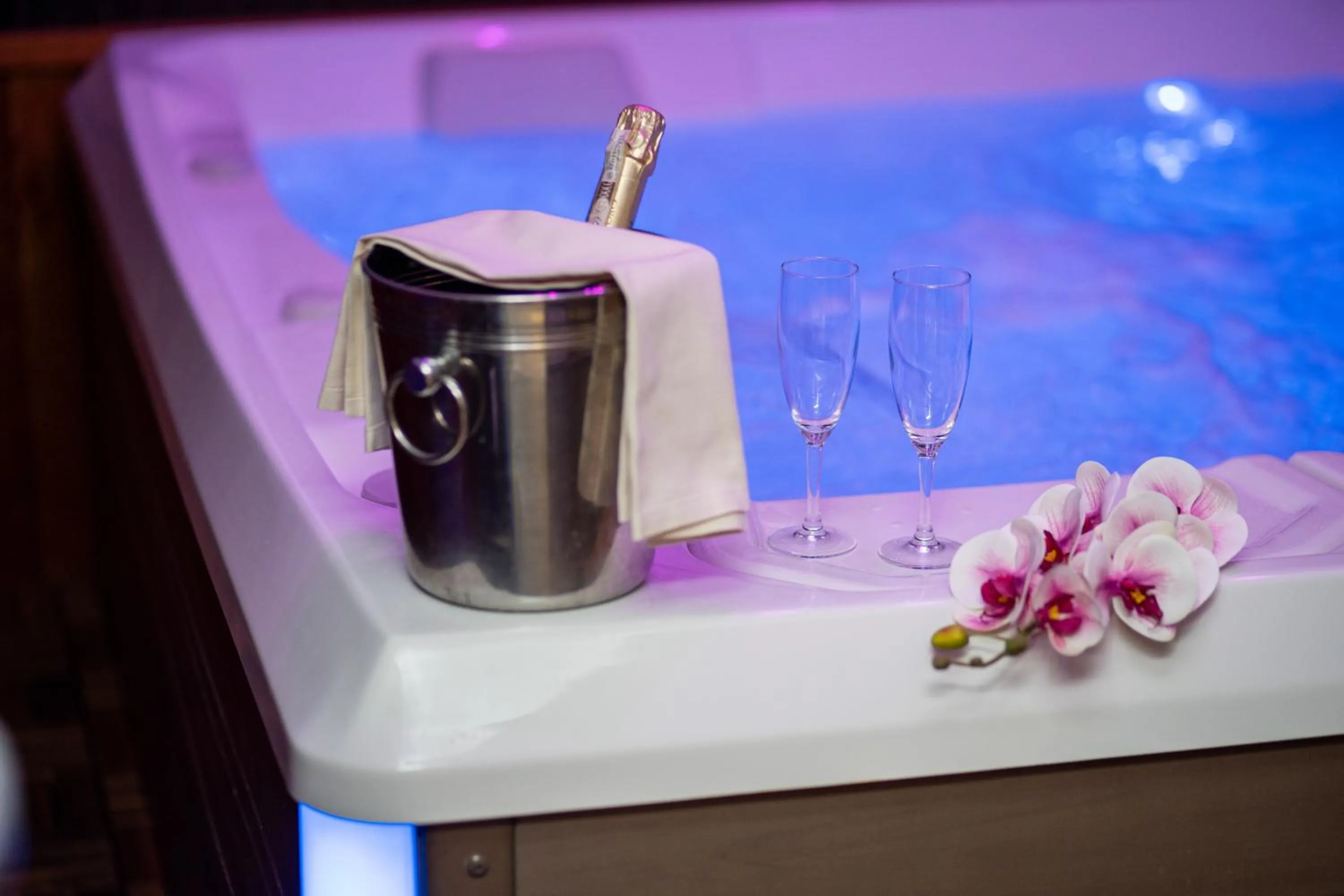 Hot Tub in Hotel Terme Roma