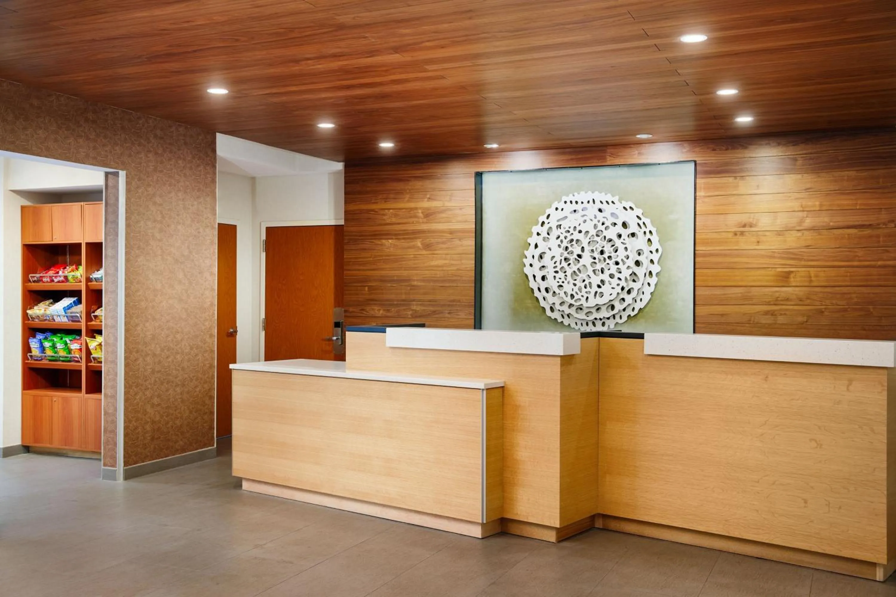 Lobby or reception in Fairfield Inn & Suites Worcester Auburn