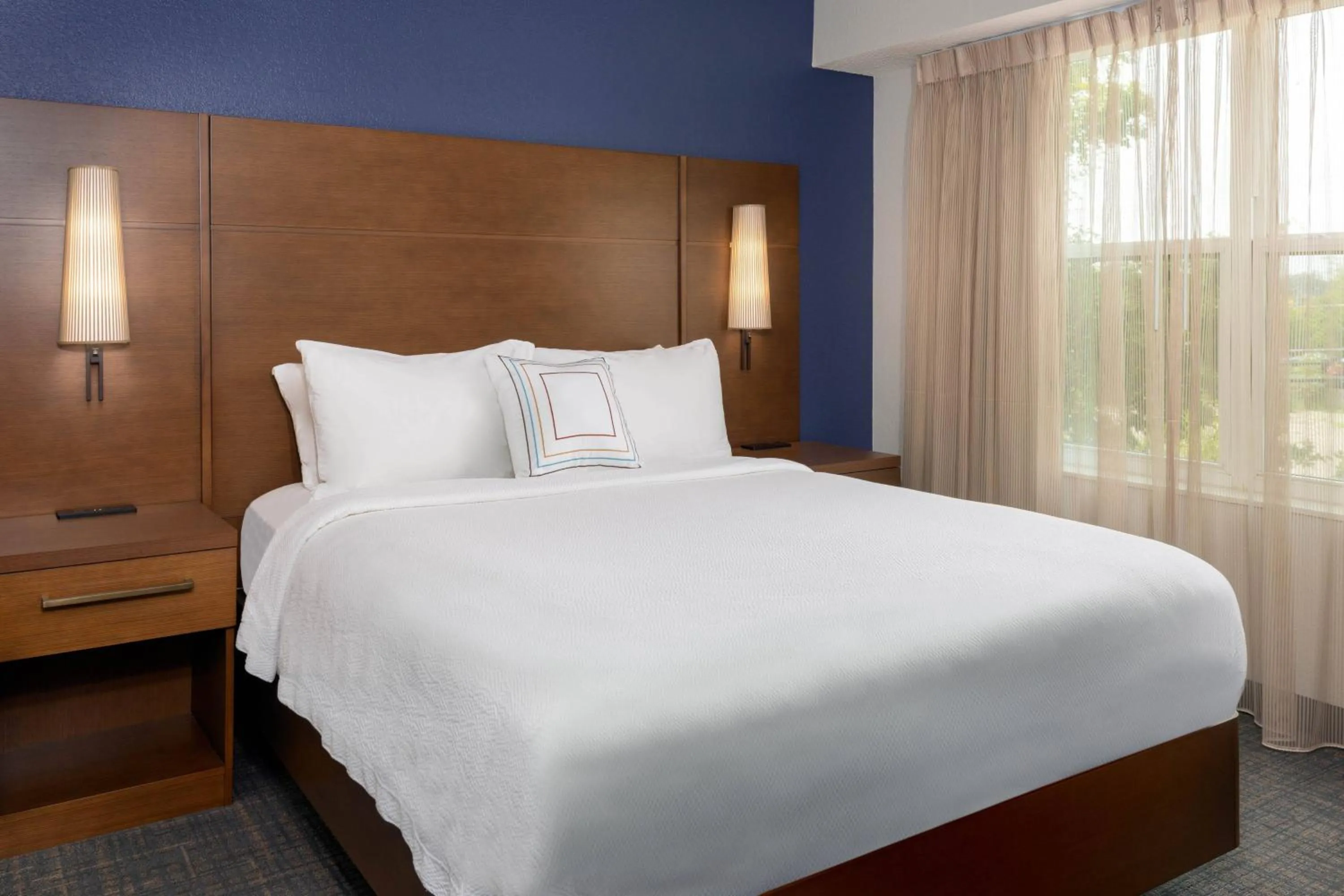 Bedroom, Bed in Residence Inn by Marriott Boston Brockton/Easton