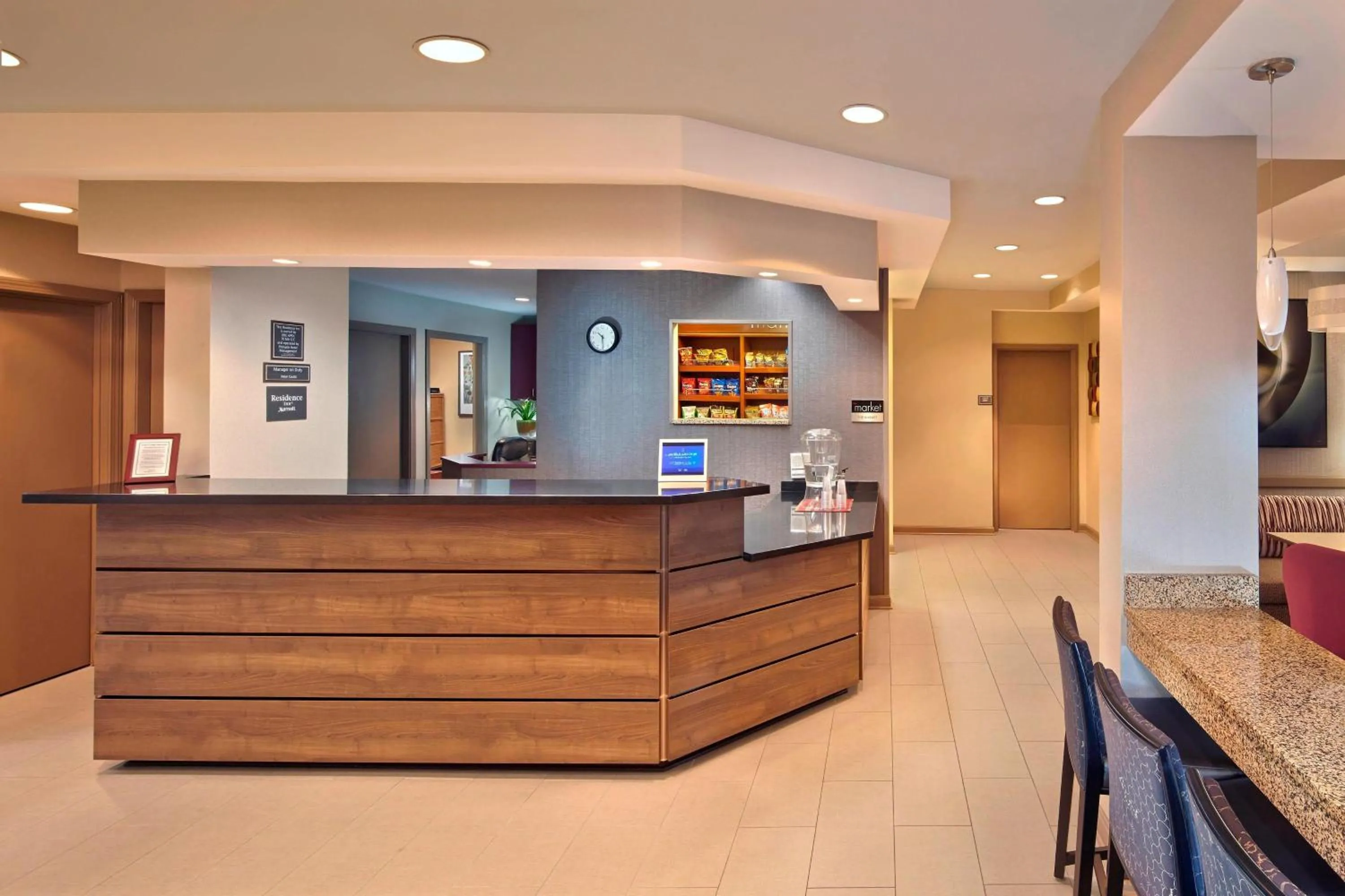 Lobby or reception in Residence Inn Boston Tewksbury/Andover
