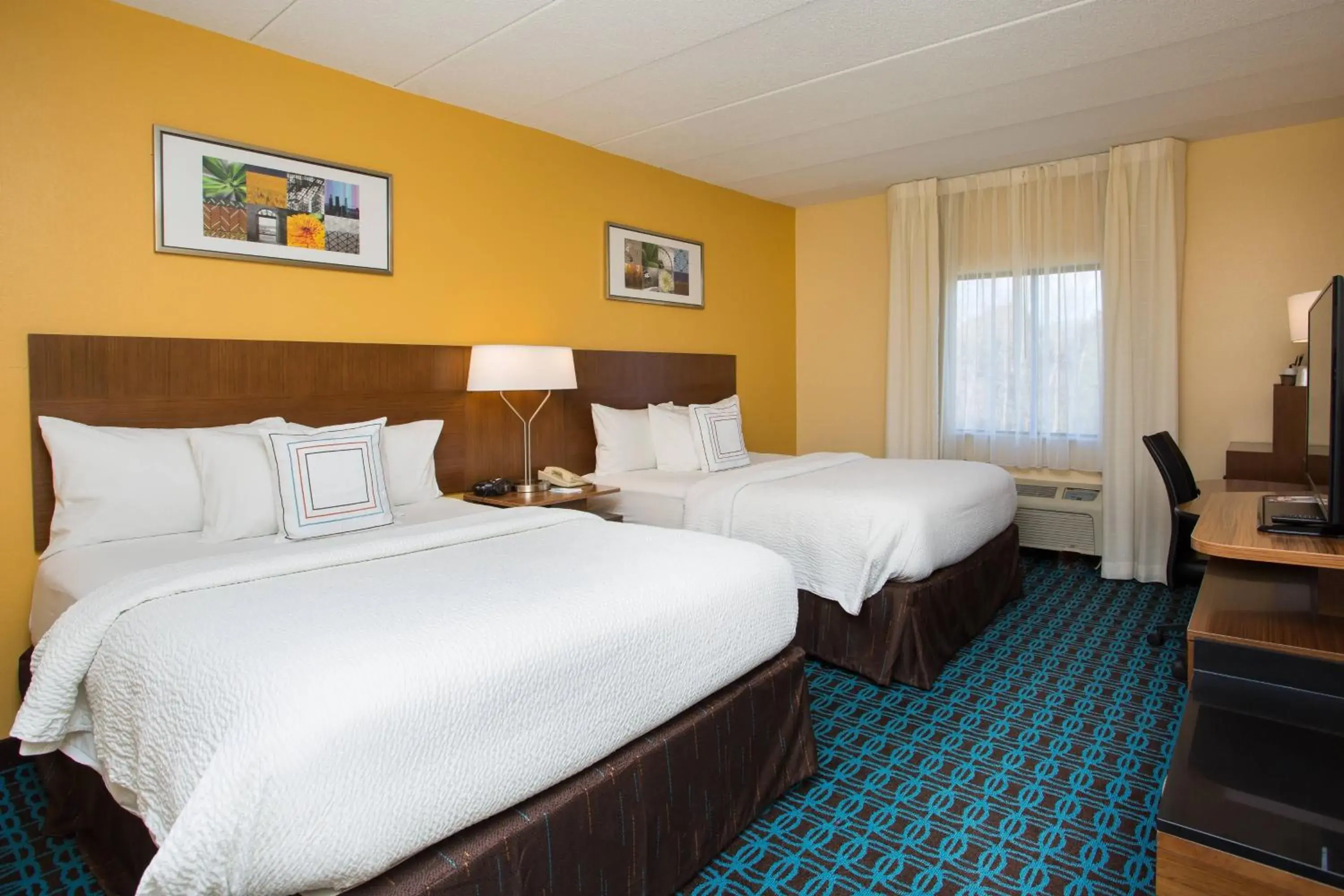 Double Queen Room in Fairfield by Marriott Inn & Suites Raynham Middleborough/Plymouth Double Queen Room in Fairfield by Marriott Inn & Suites Raynham Middleborough/Plymouth