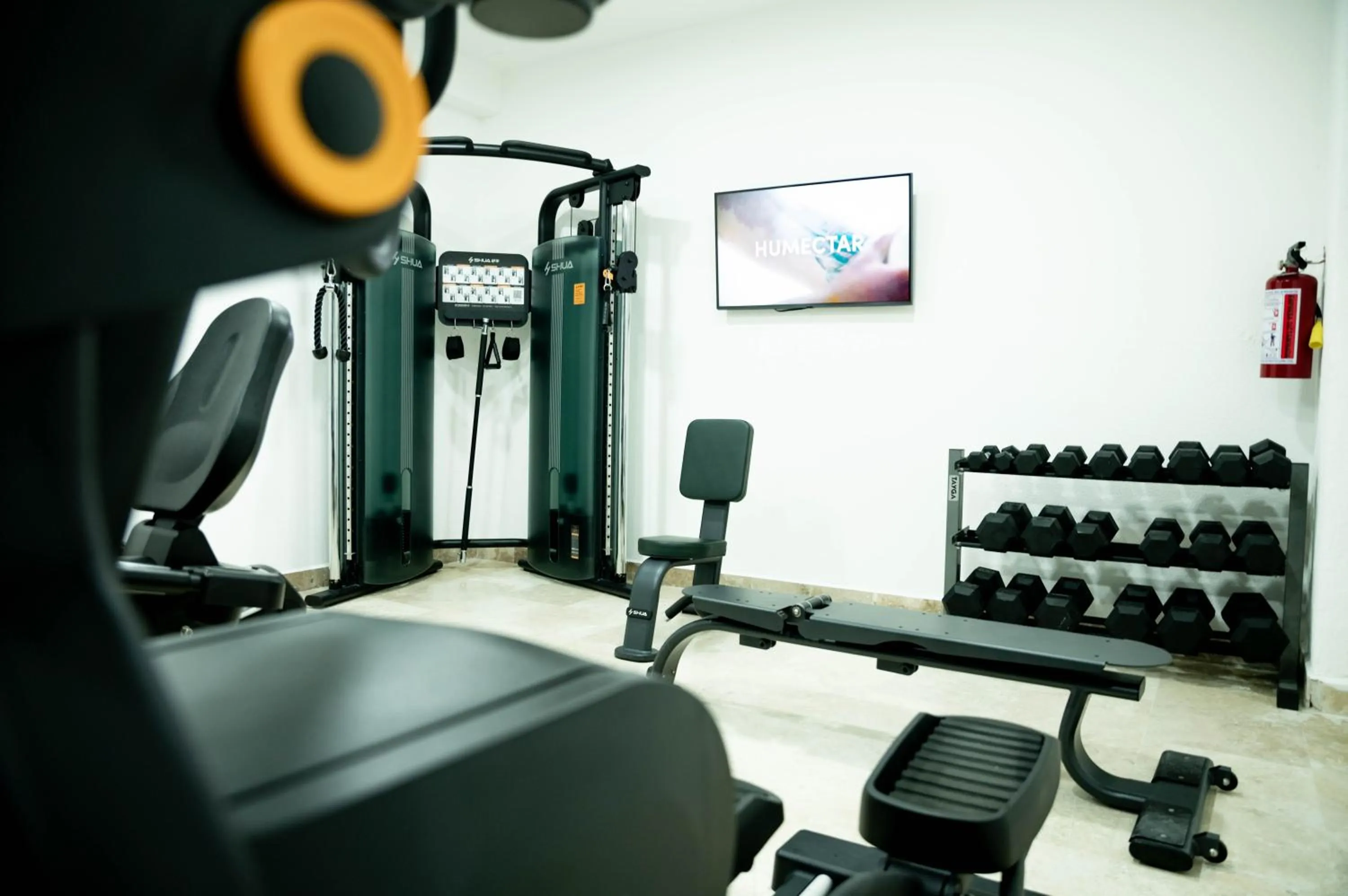 Fitness centre/facilities in Ritz Acapulco All Inclusive