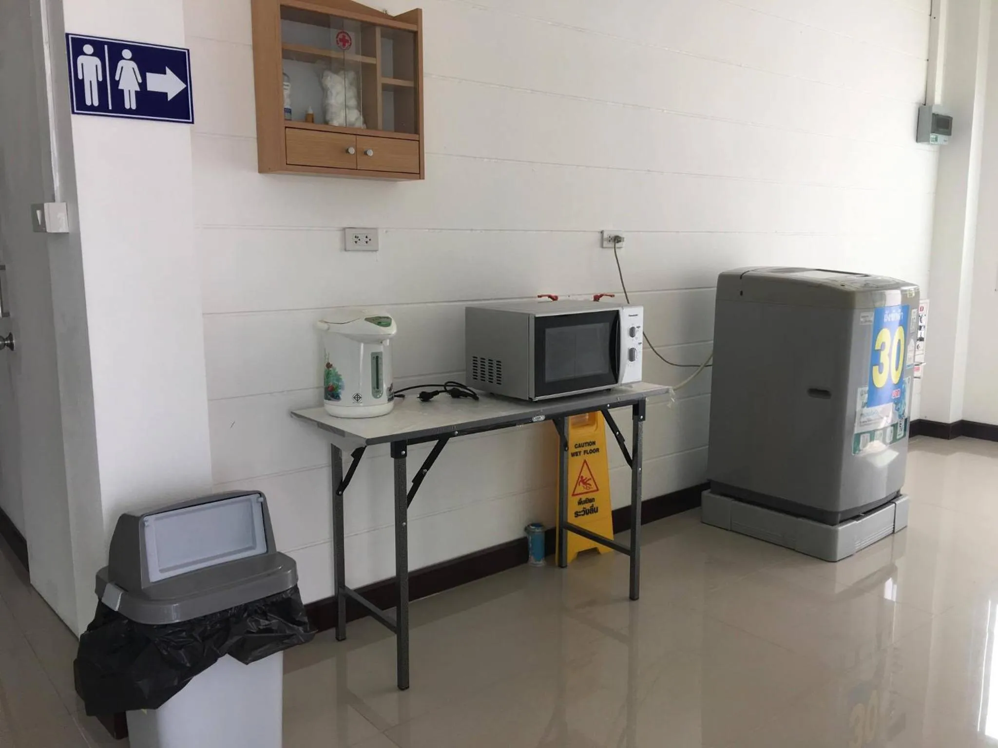 Communal kitchen in BanKhun