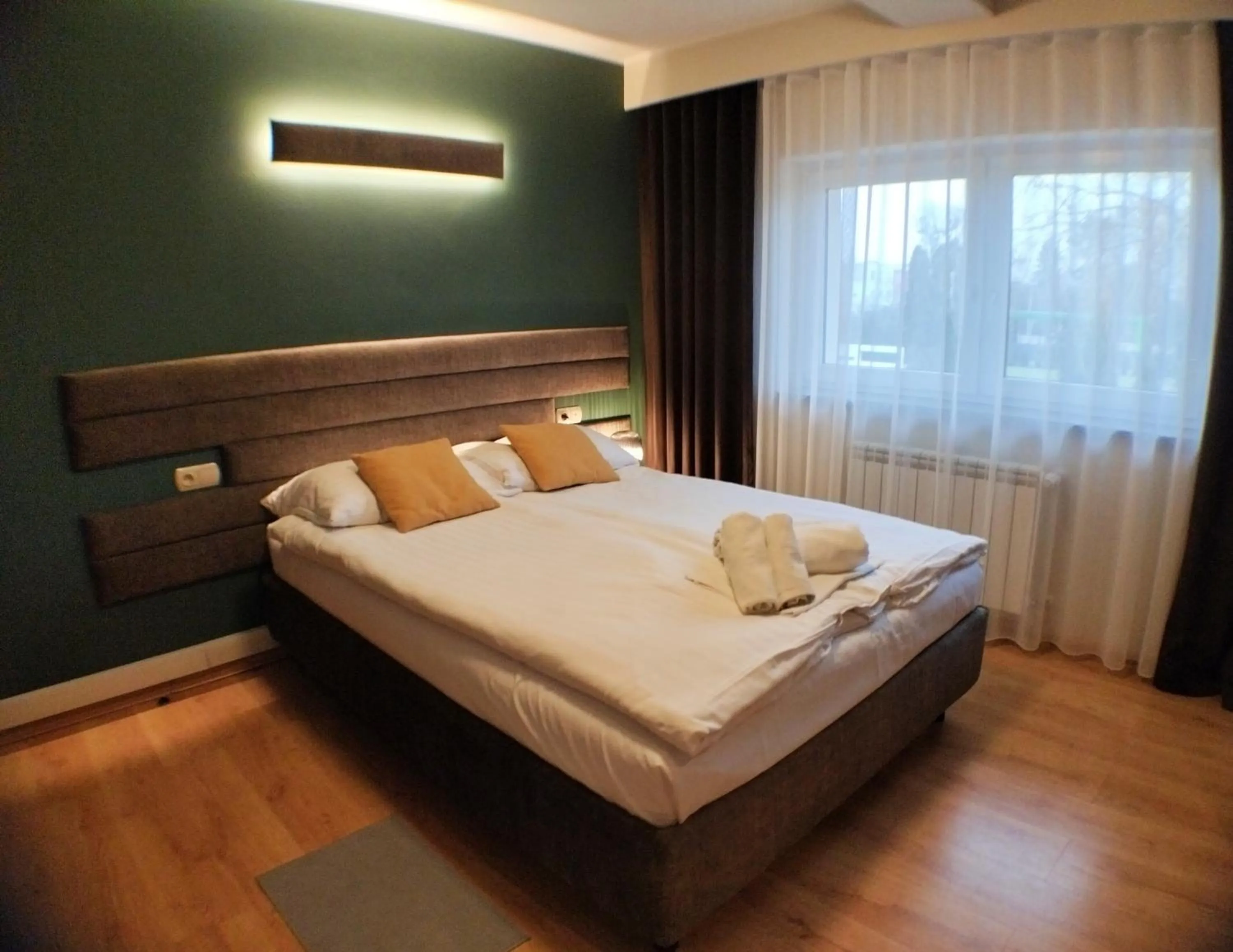 Bed in Bankietowa Hotel & Restauracja