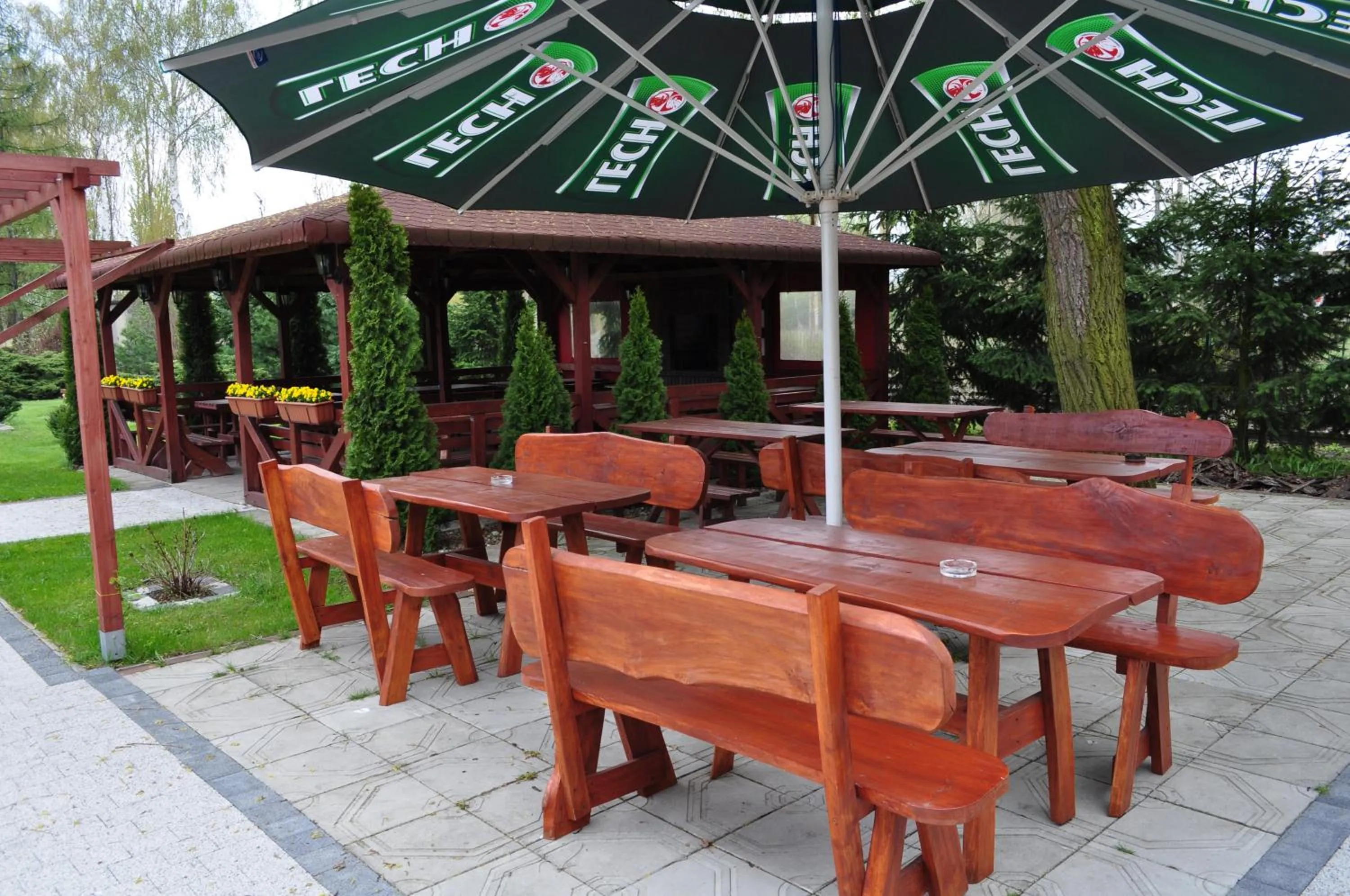 Seating area in Bankietowa Hotel & Restauracja
