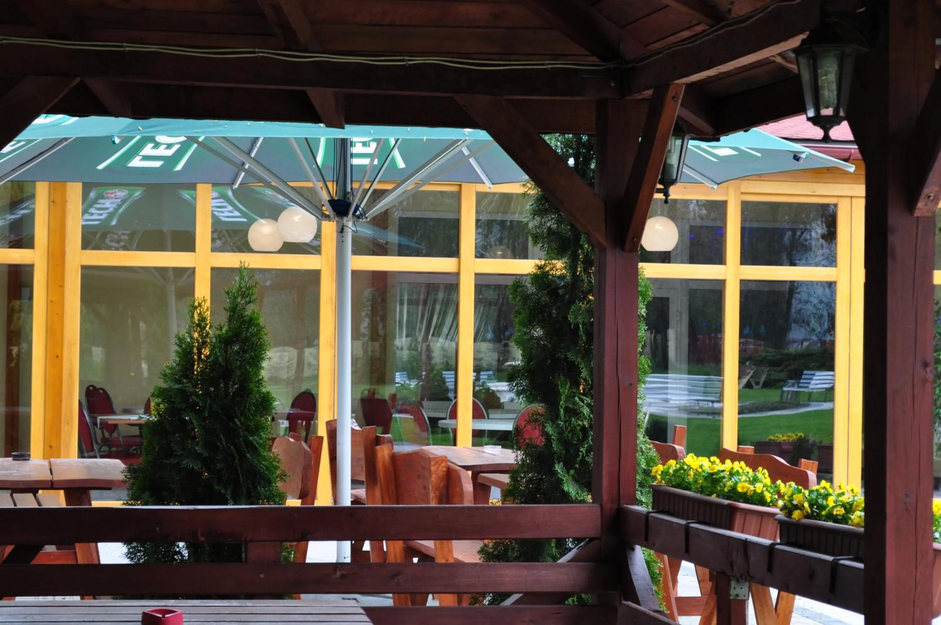 Balcony/Terrace in Bankietowa Hotel & Restauracja