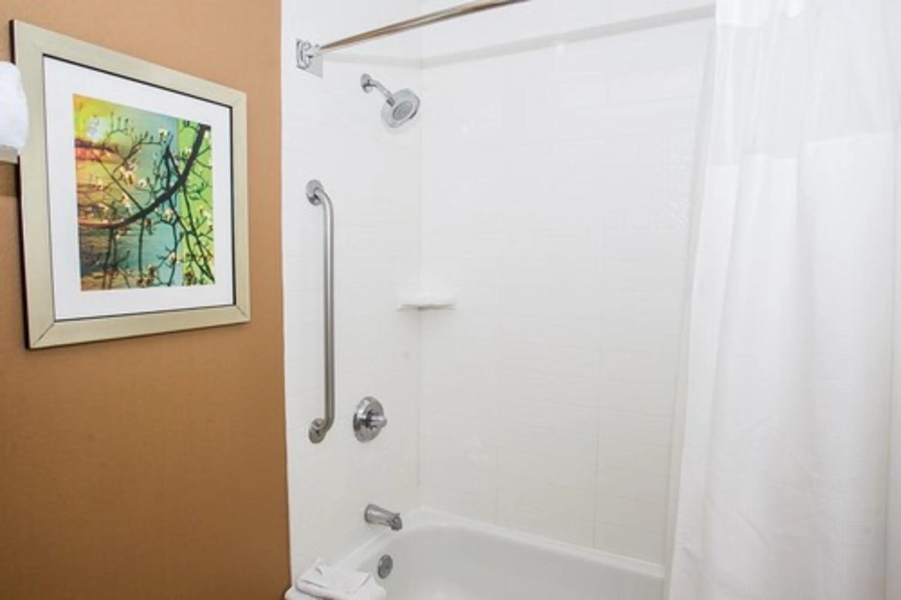 Shower in Fairfield Inn & Suites by Marriott Boston Milford