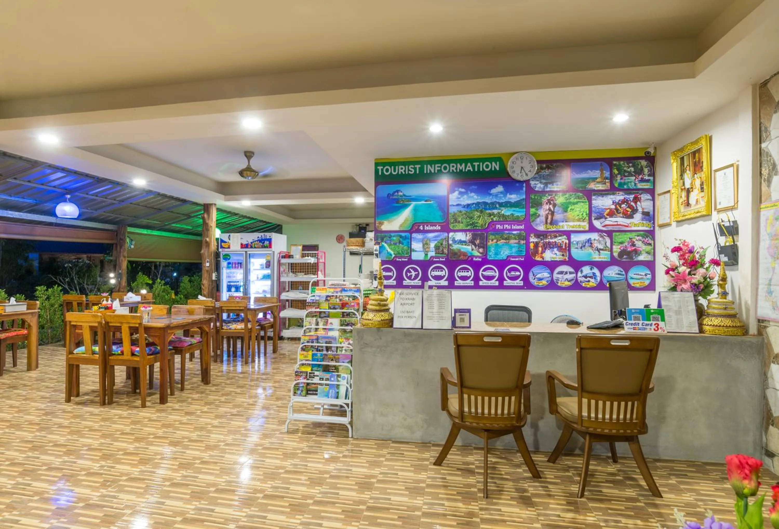 Restaurant/places to eat in Pinthong Aonang Villa