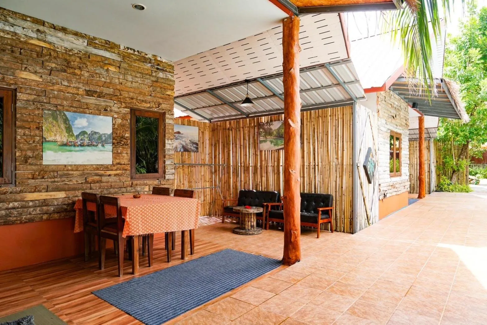 Patio in Pinthong Aonang Villa