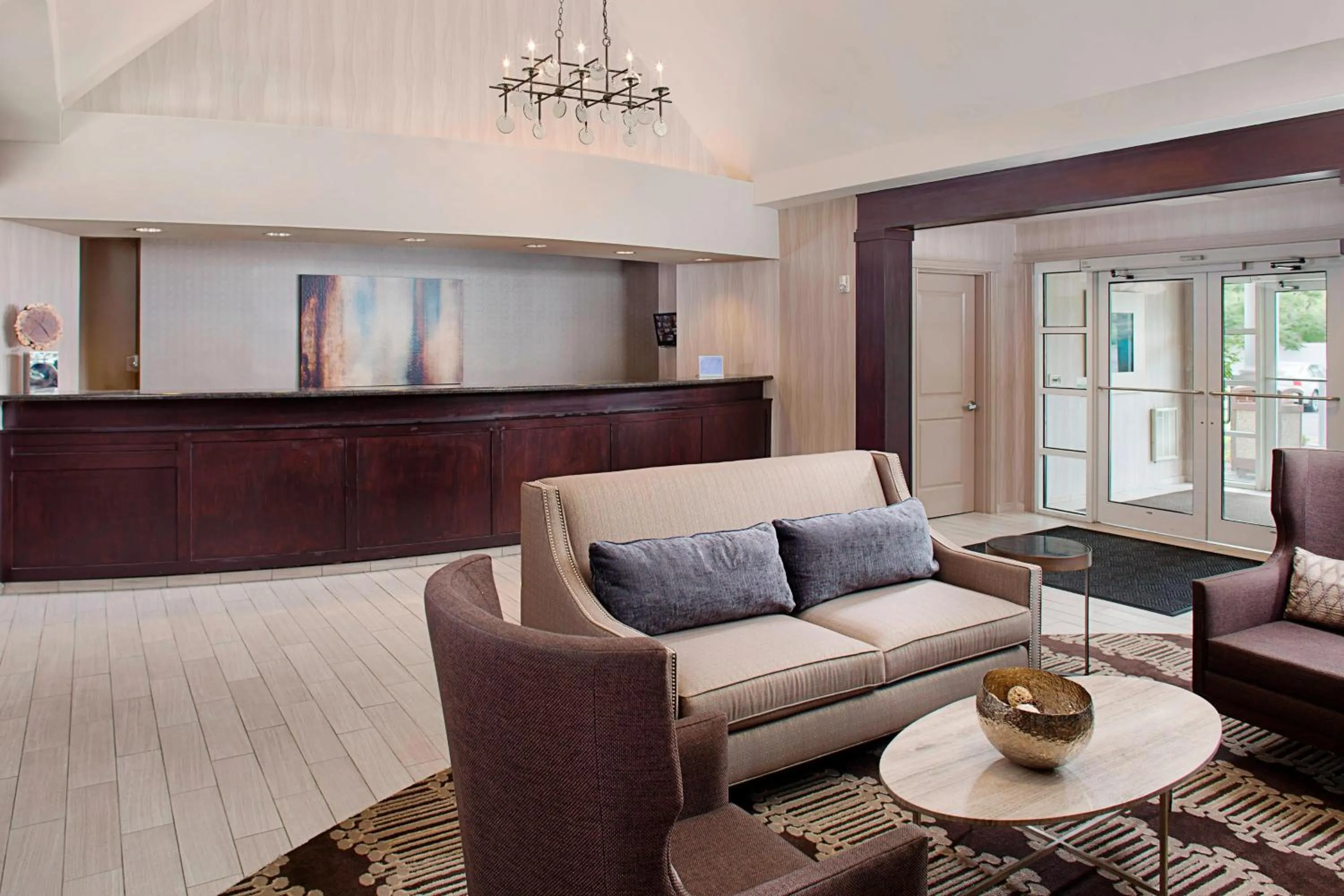 Lobby or reception in Residence Inn Worcester