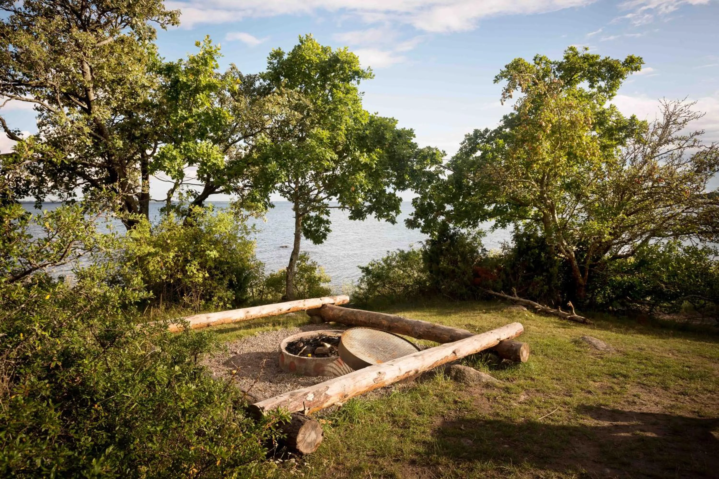 BBQ facilities in First Camp Stensö-Kalmar