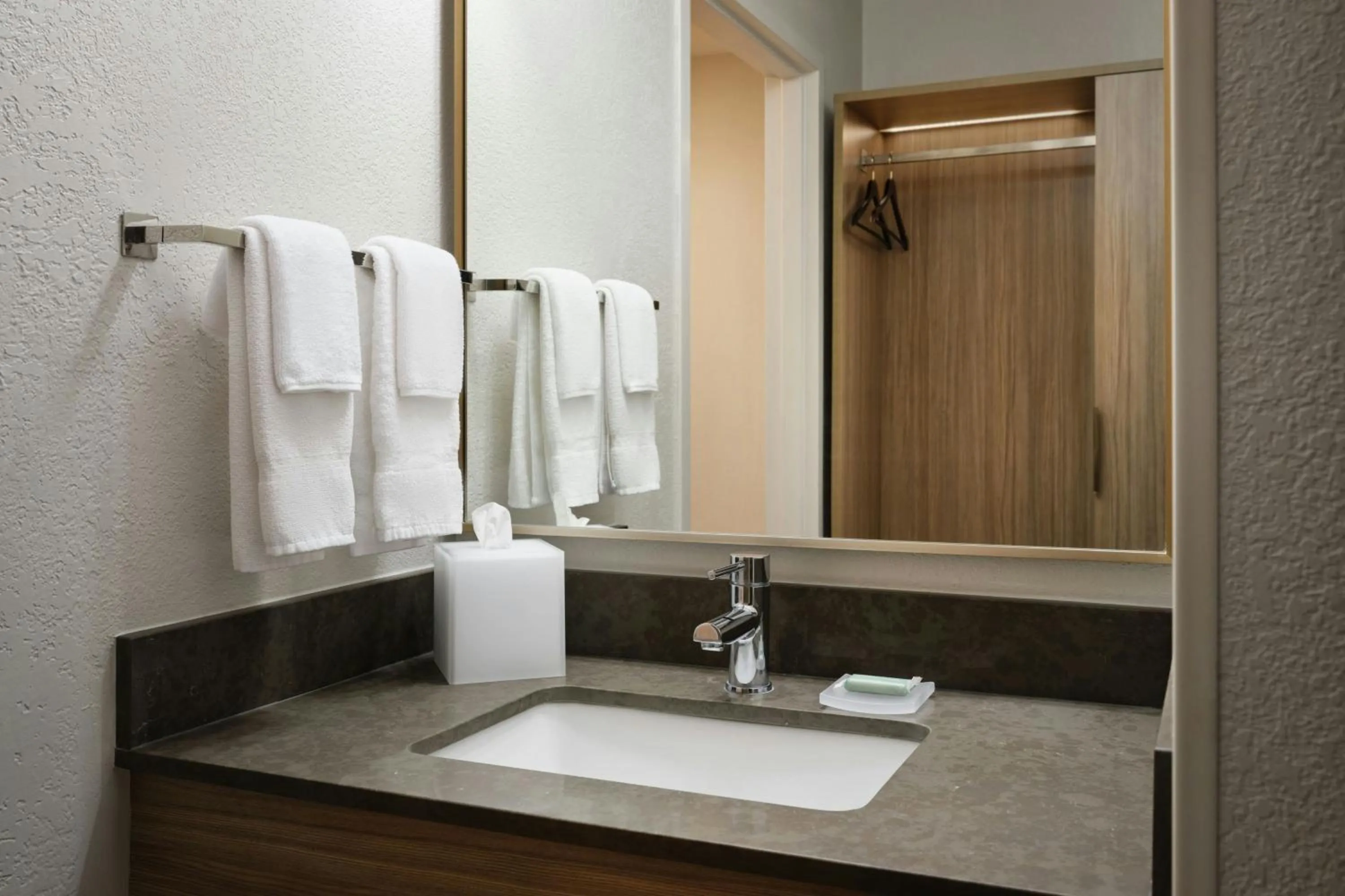 Bathroom in Fairfield Inn Suites Brunswick