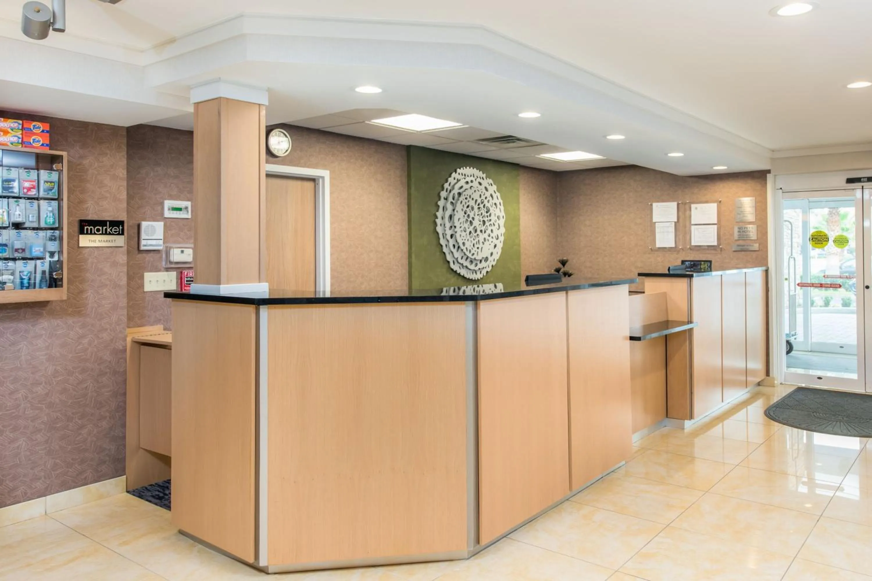 Lobby or reception in Fairfield Inn Suites Brunswick