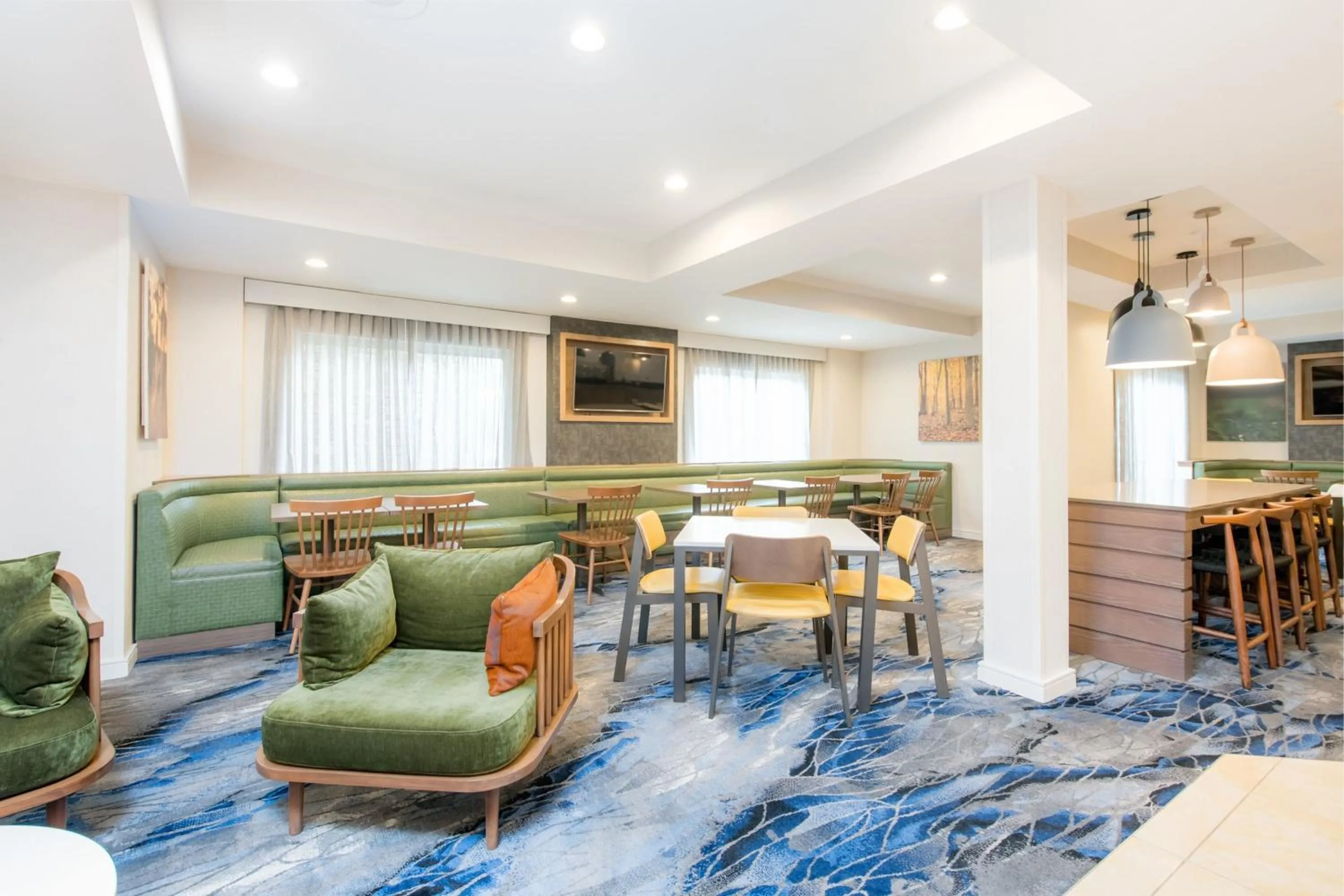 Lobby or reception in Fairfield Inn Suites Brunswick