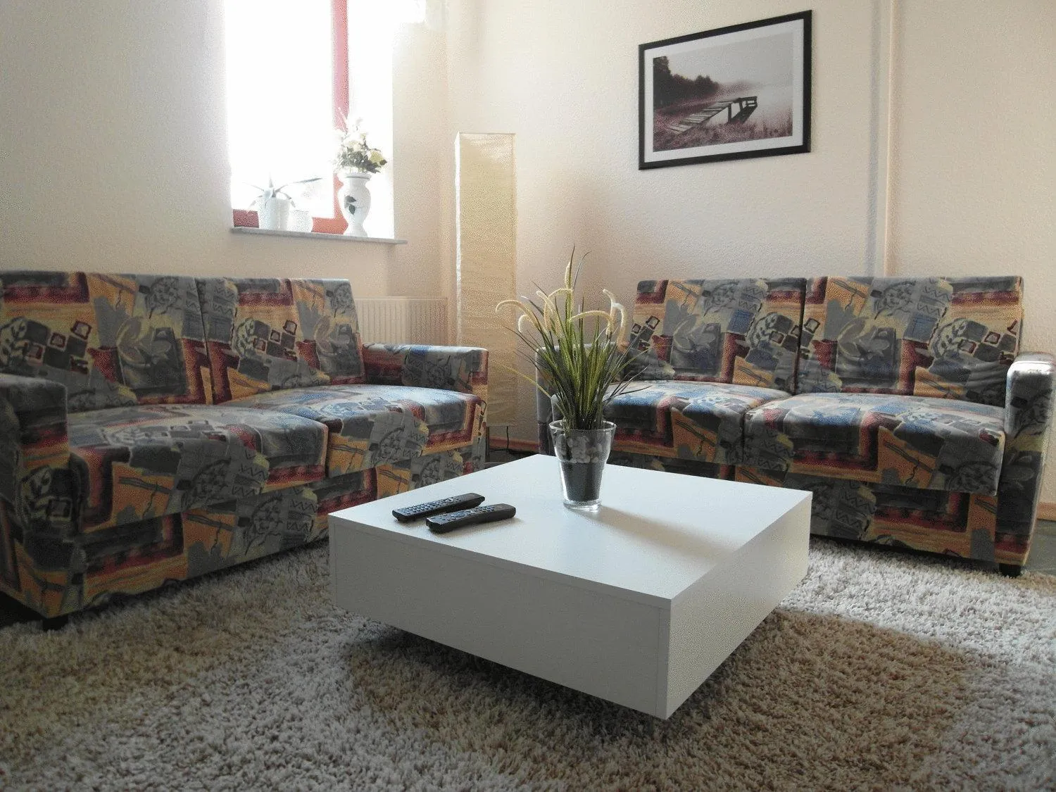 Living room in City-Hotel-Wolgast