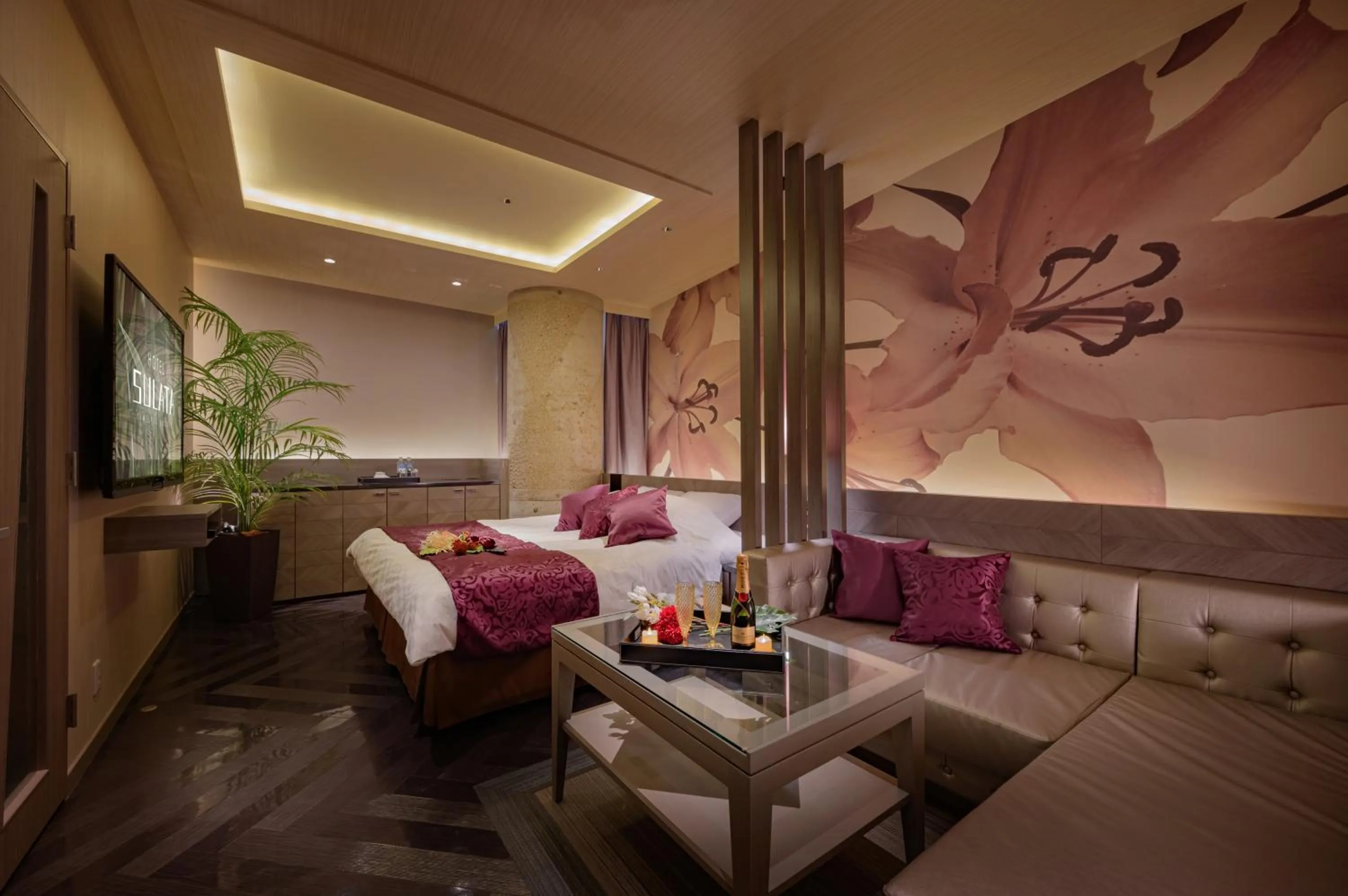 Bedroom in Hotel Sulata Yamagata Airport