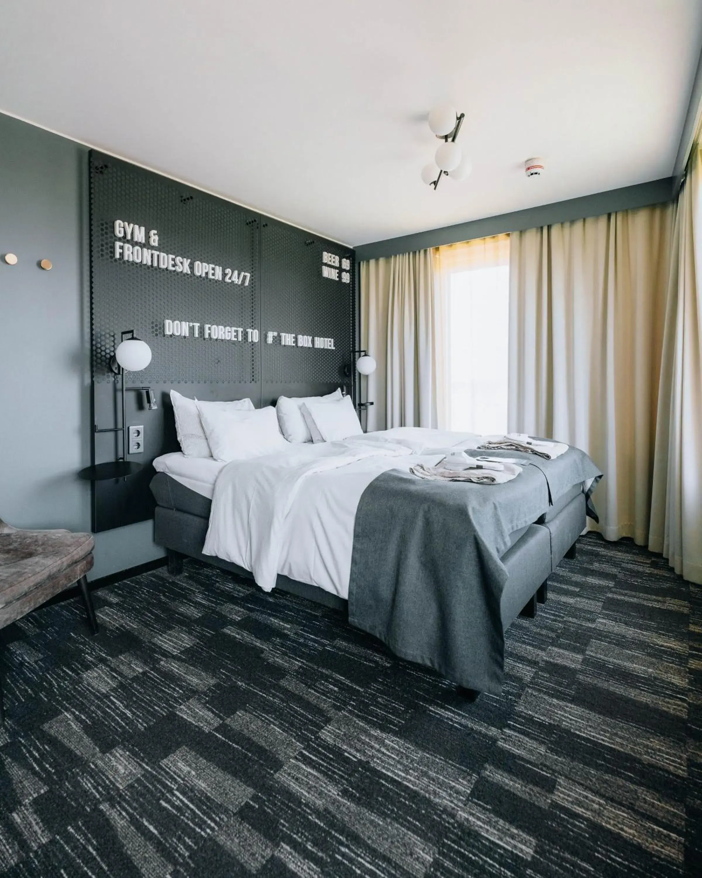 Bed in Quality Hotel The Box Bed in Quality Hotel The Box