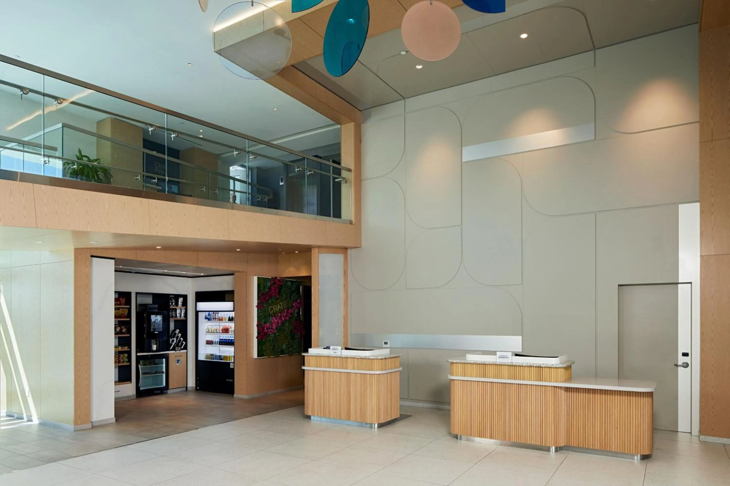 Lobby or reception in Courtyard by Marriott Santa Barbara Downtown