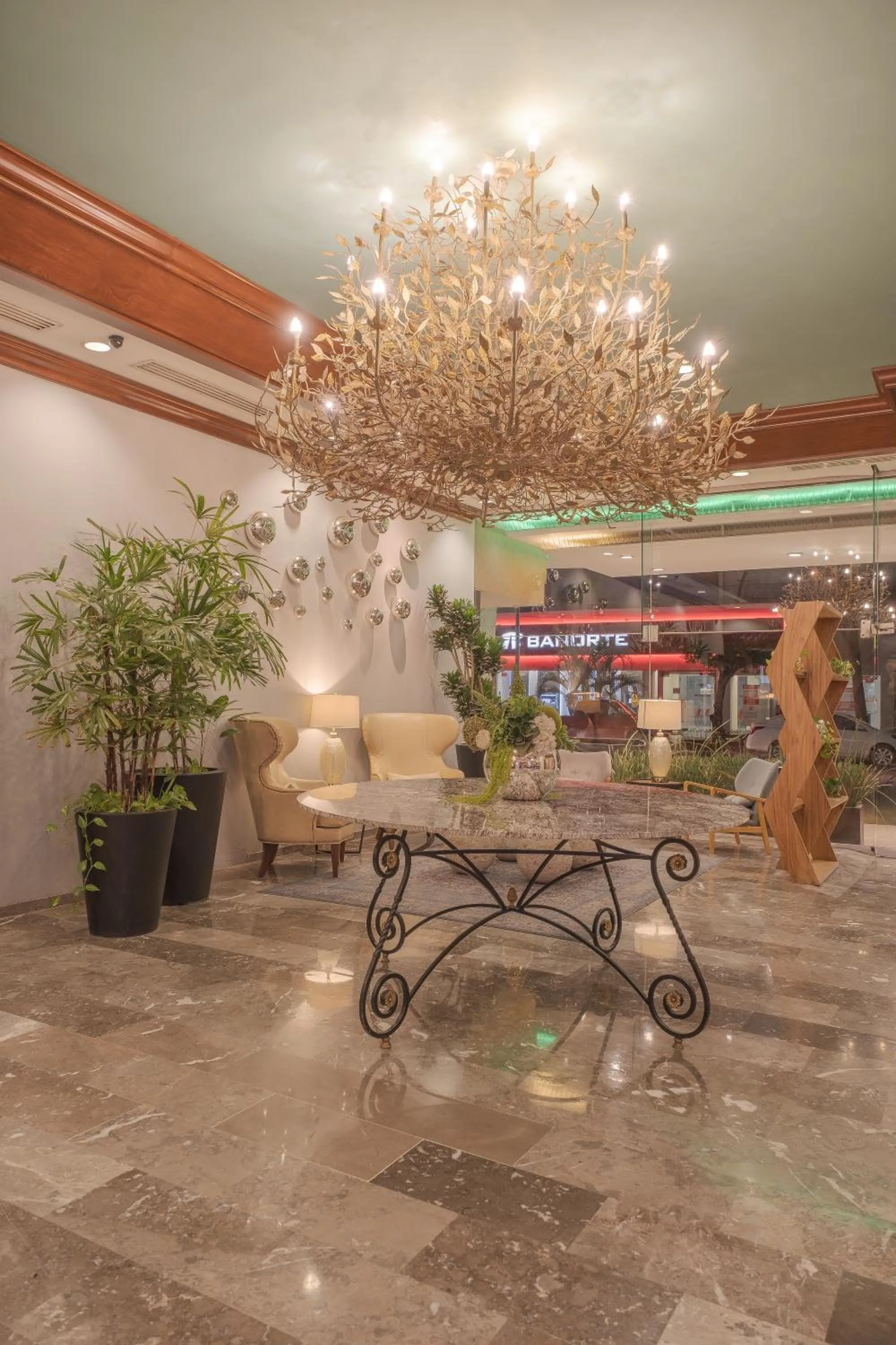 Living room in Hotel Santa Anita - Balderrama Hotel Collection