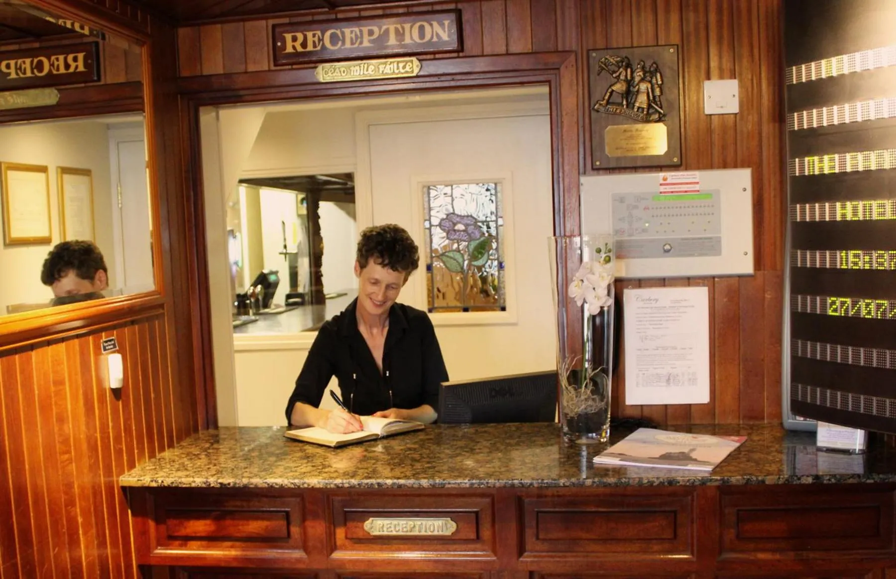 Lobby or reception in The Parkway Hotel