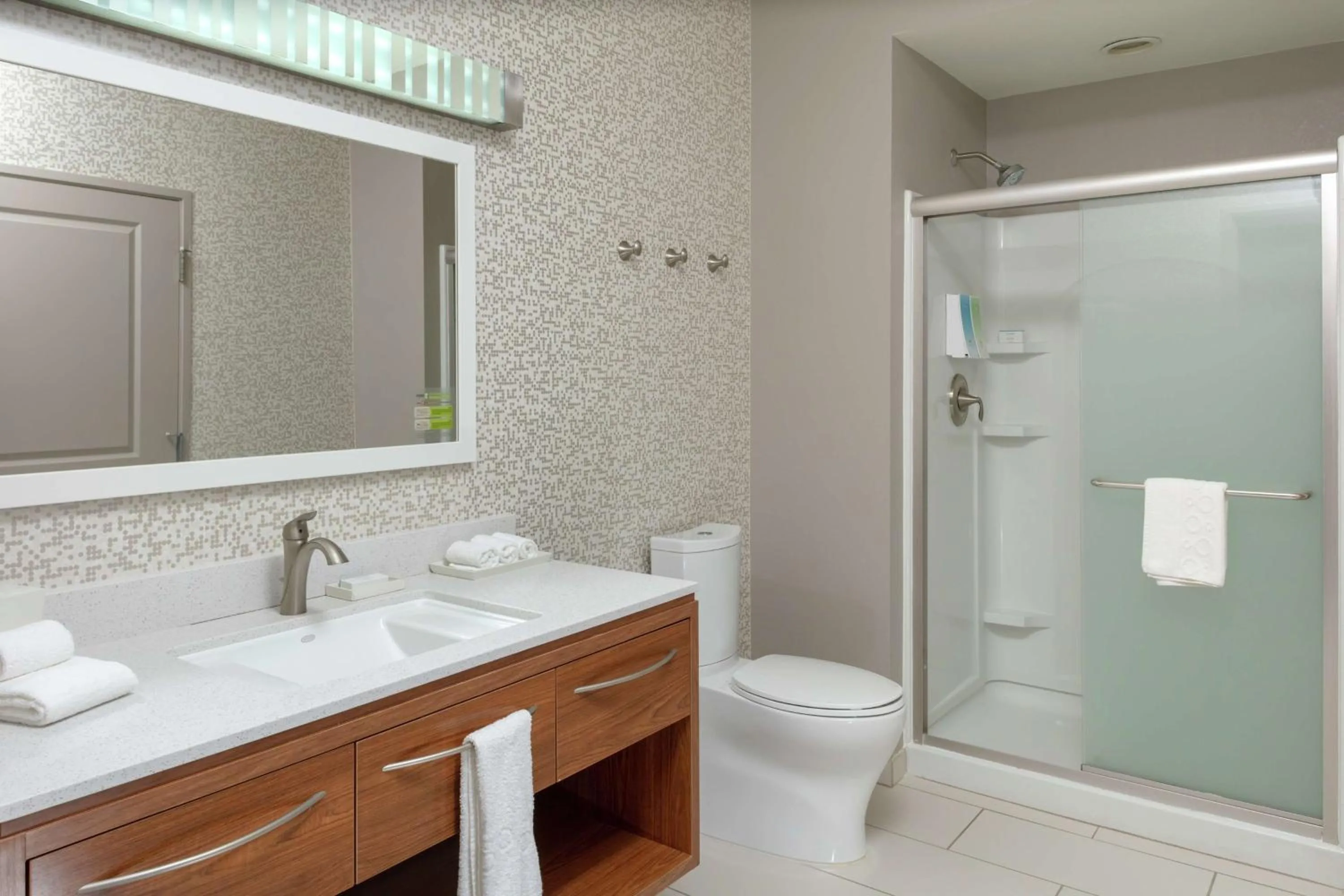 Bathroom in Home2 Suites by Hilton Fayetteville Fort Bragg