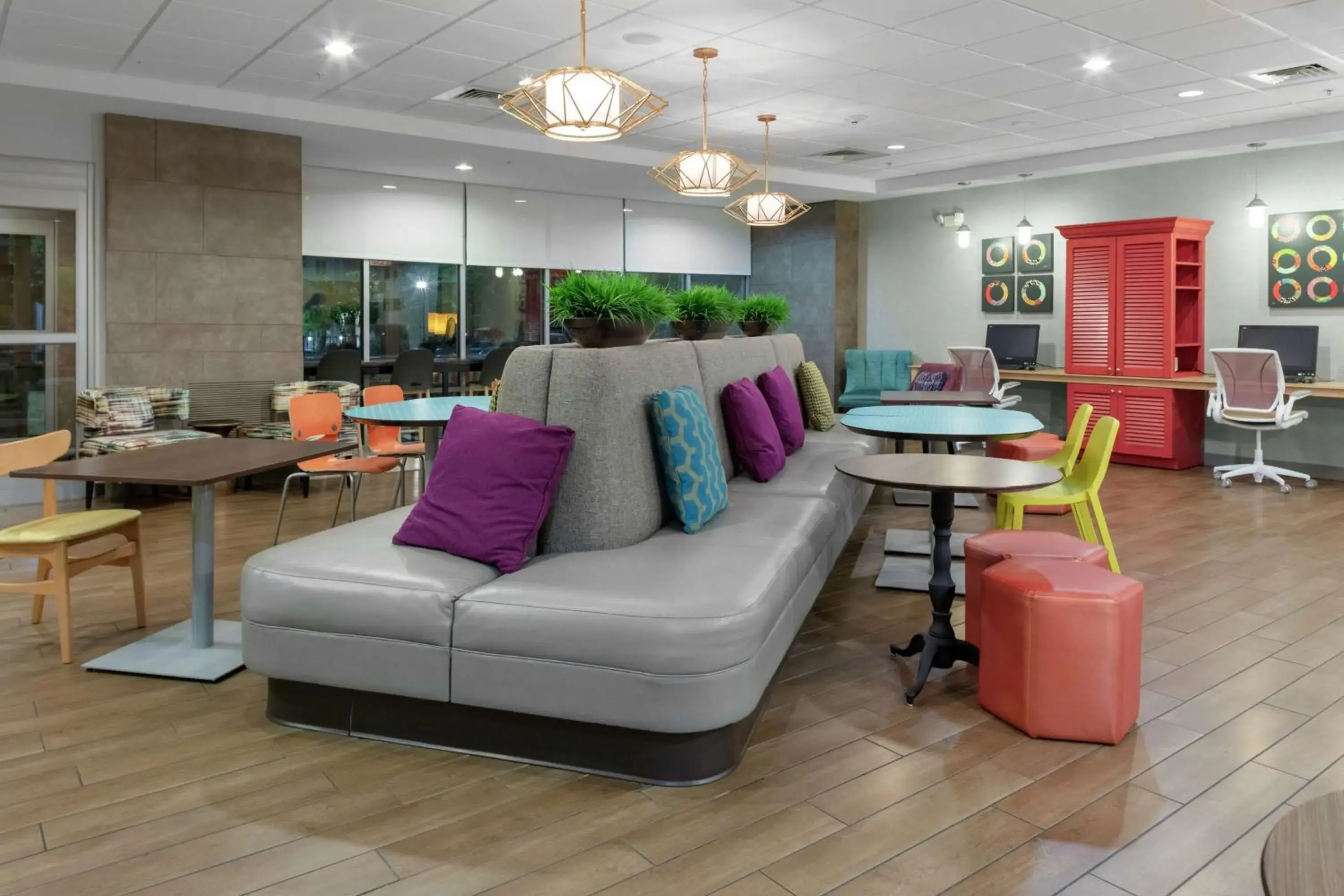 Lobby or reception in Home2 Suites by Hilton Fayetteville Fort Bragg Lobby or reception in Home2 Suites by Hilton Fayetteville Fort Bragg