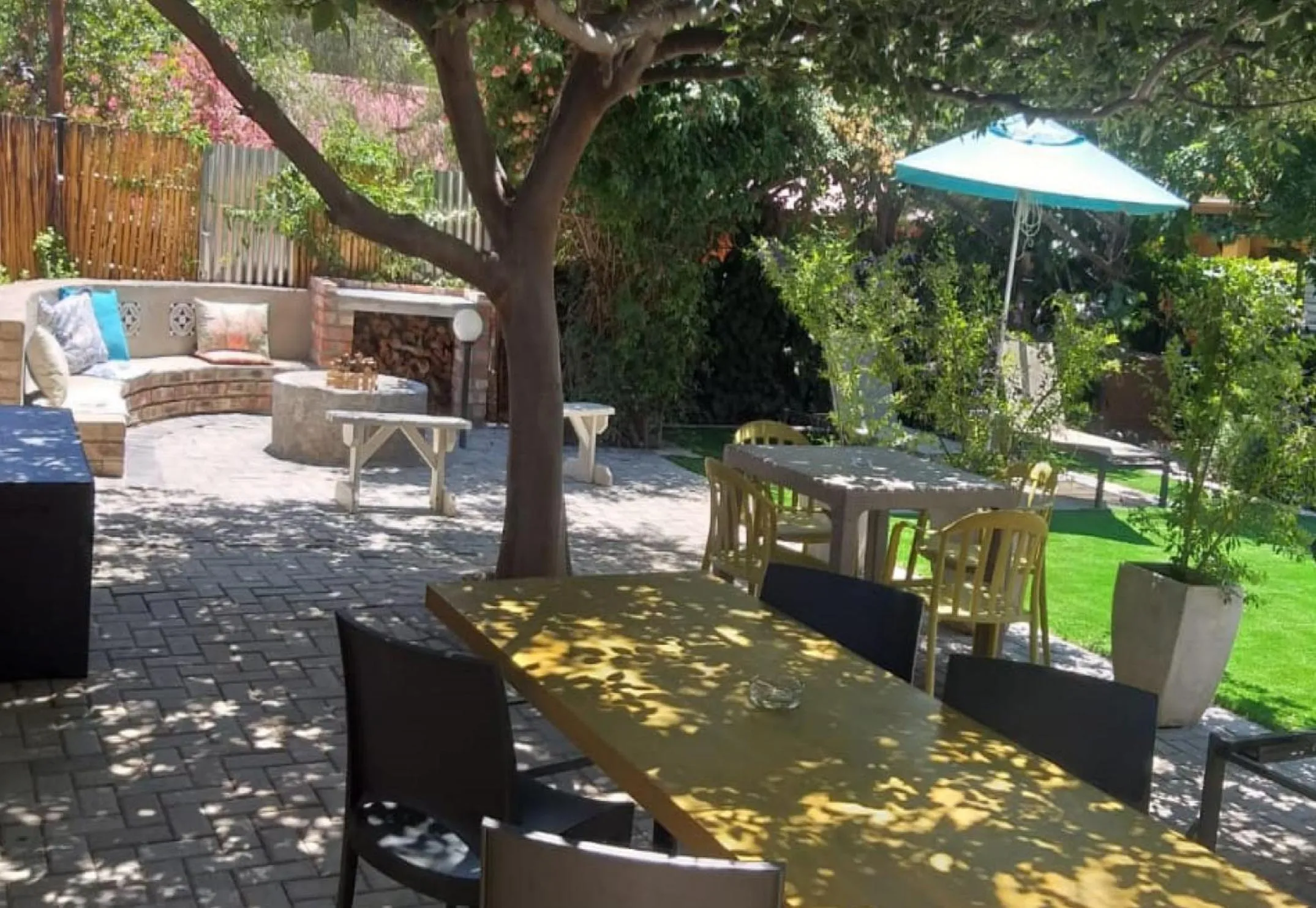 Garden in De Akker Guest House Oudtshoorn