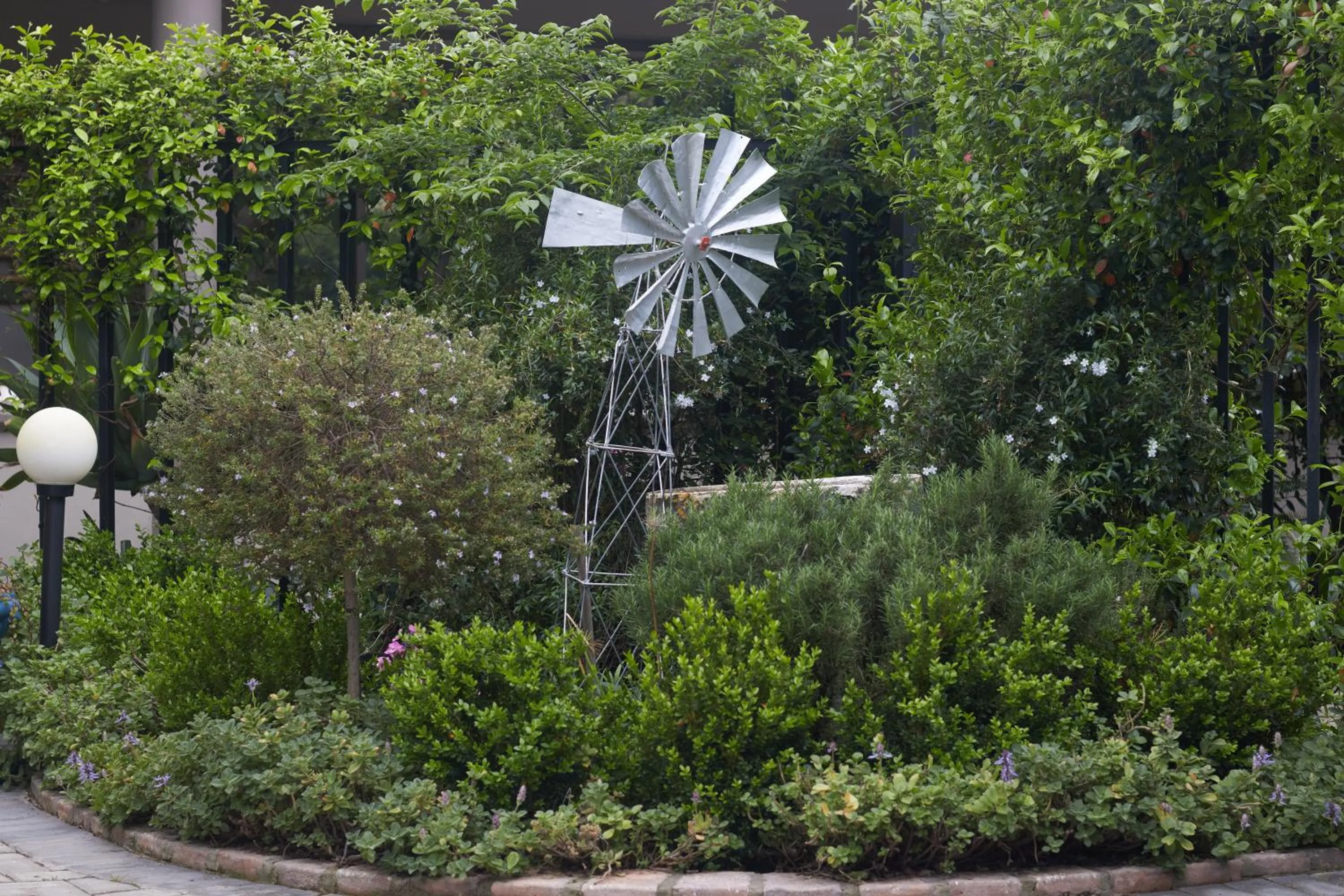 Garden view in De Akker Guest House Oudtshoorn