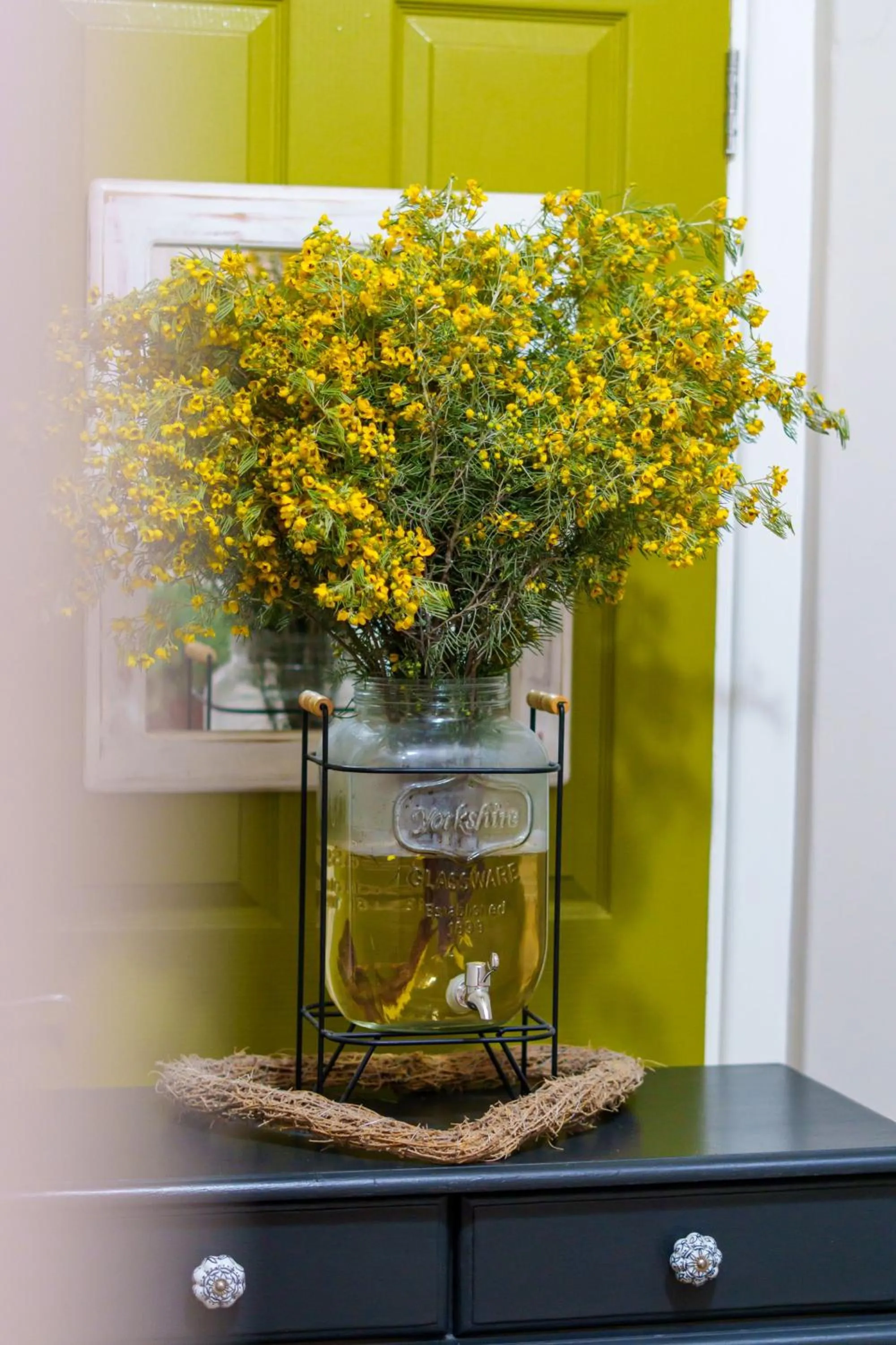 Decorative detail in De Akker Guest House Oudtshoorn