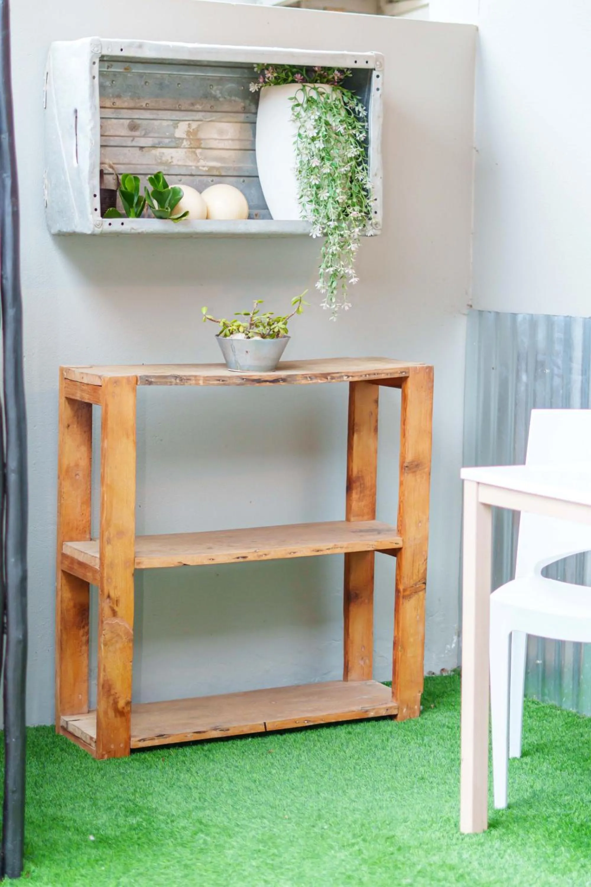 Balcony/Terrace in De Akker Guest House Oudtshoorn