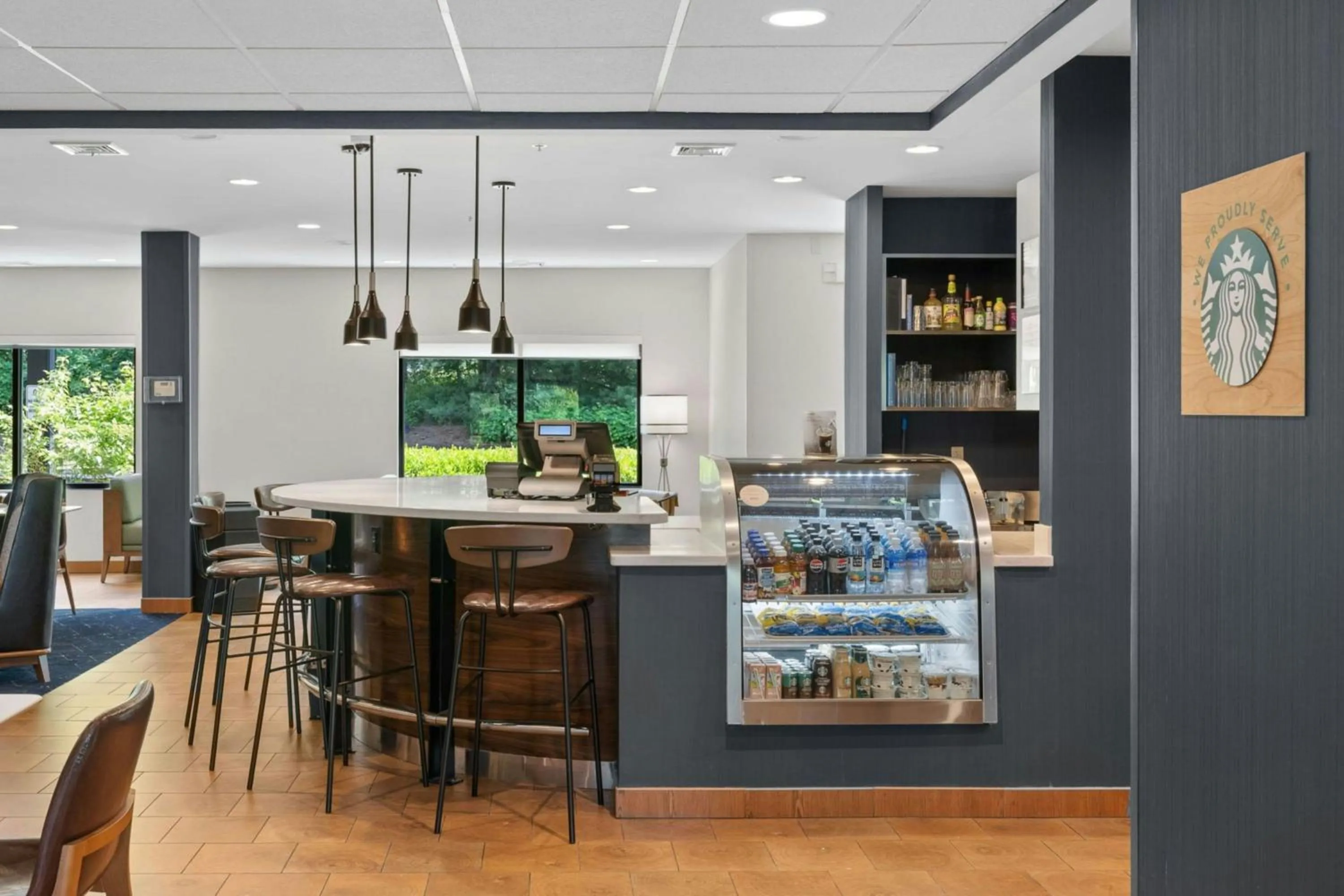 Lobby or reception in Courtyard Burlington Williston