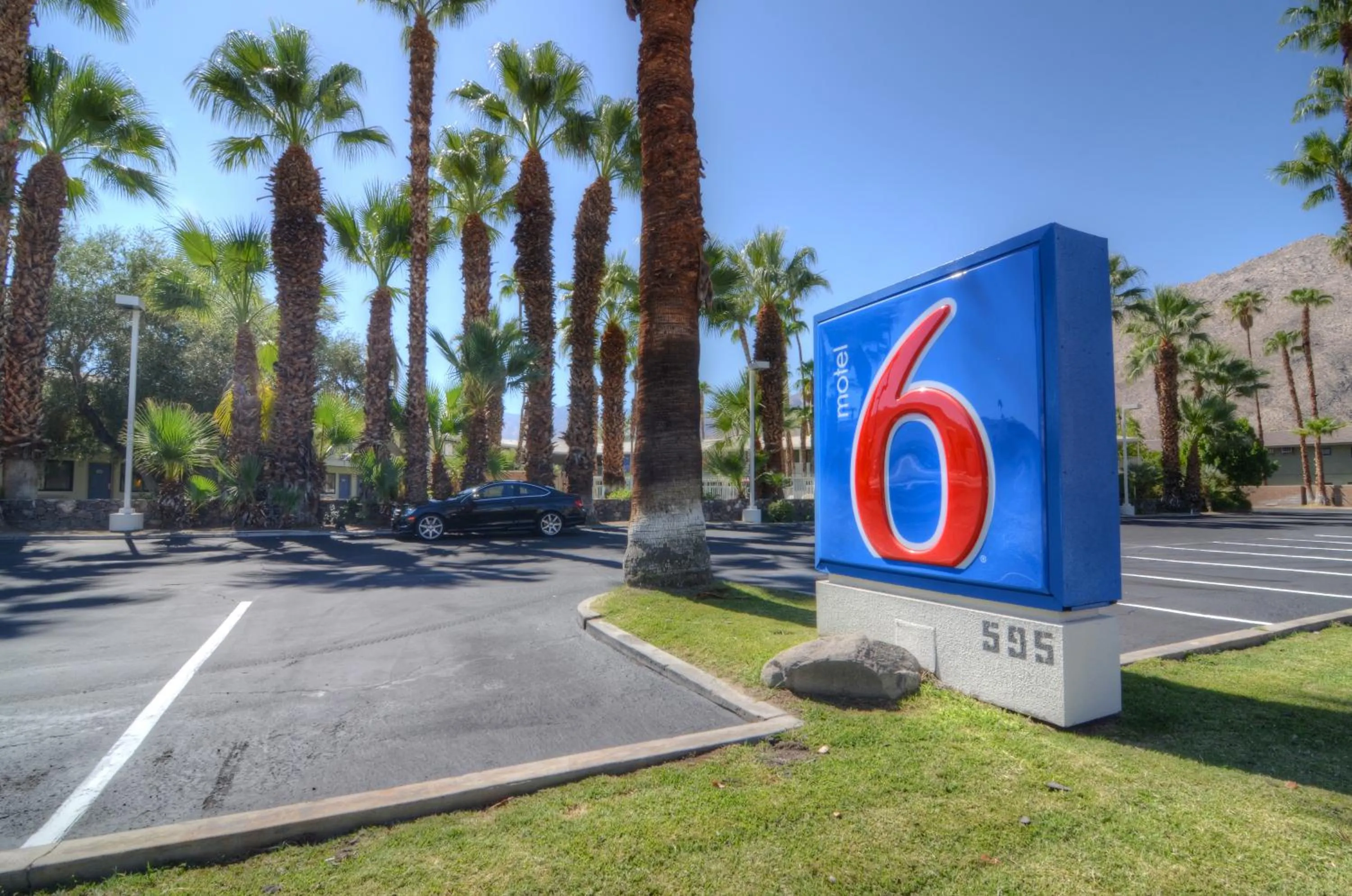 View (from property/room) in Motel 6-Palm Springs, CA - East - Palm Canyon