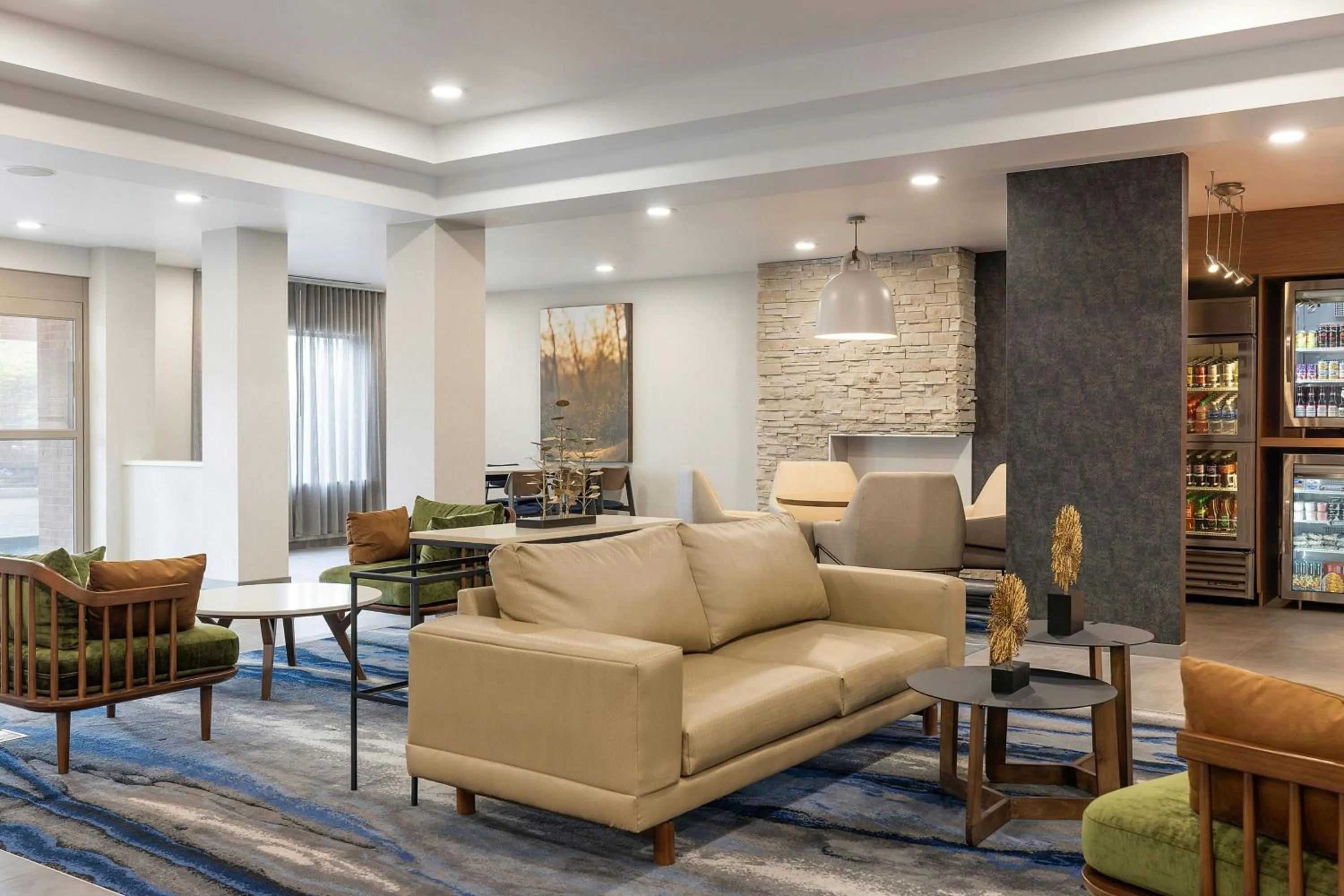 Lobby or reception in Fairfield Inn & Suites – Buffalo Airport