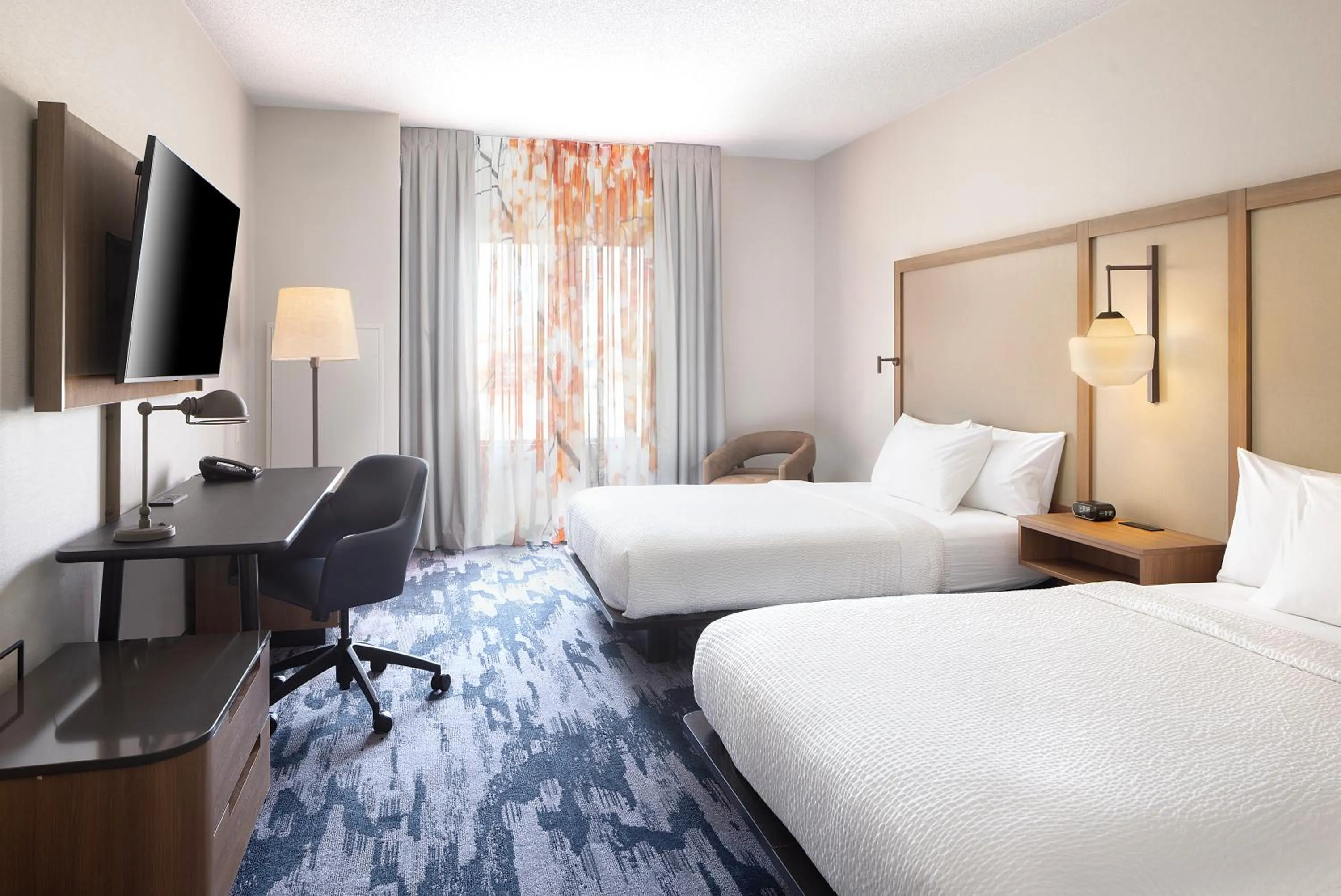 Bedroom, Bed in Fairfield Inn & Suites – Buffalo Airport