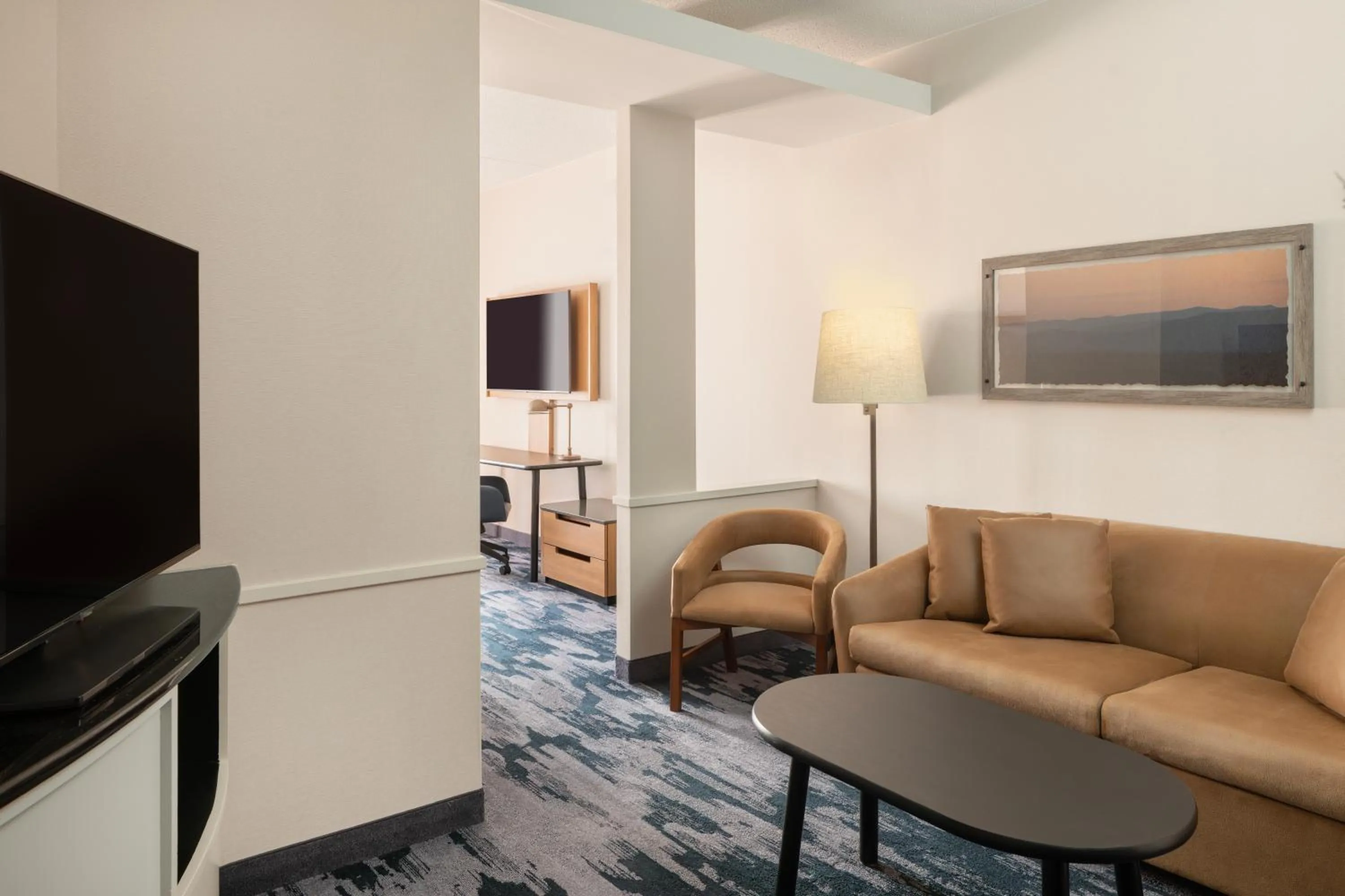 Seating area in Fairfield Inn & Suites – Buffalo Airport