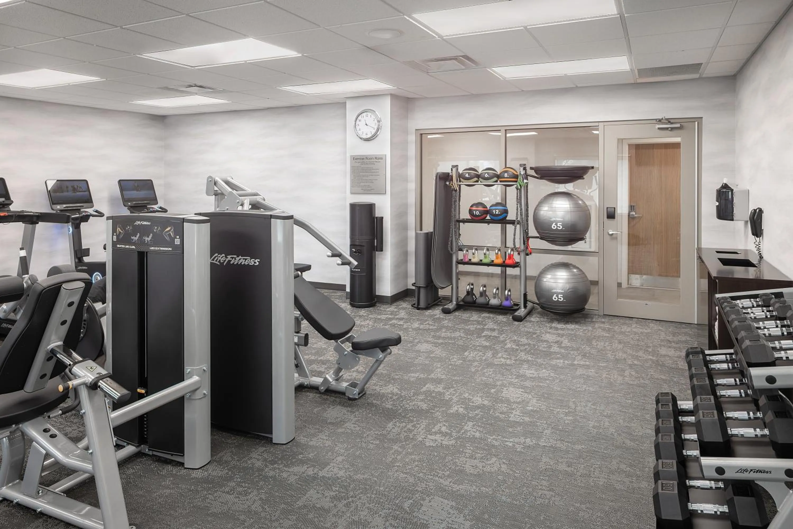 Fitness centre/facilities in Fairfield Inn & Suites – Buffalo Airport