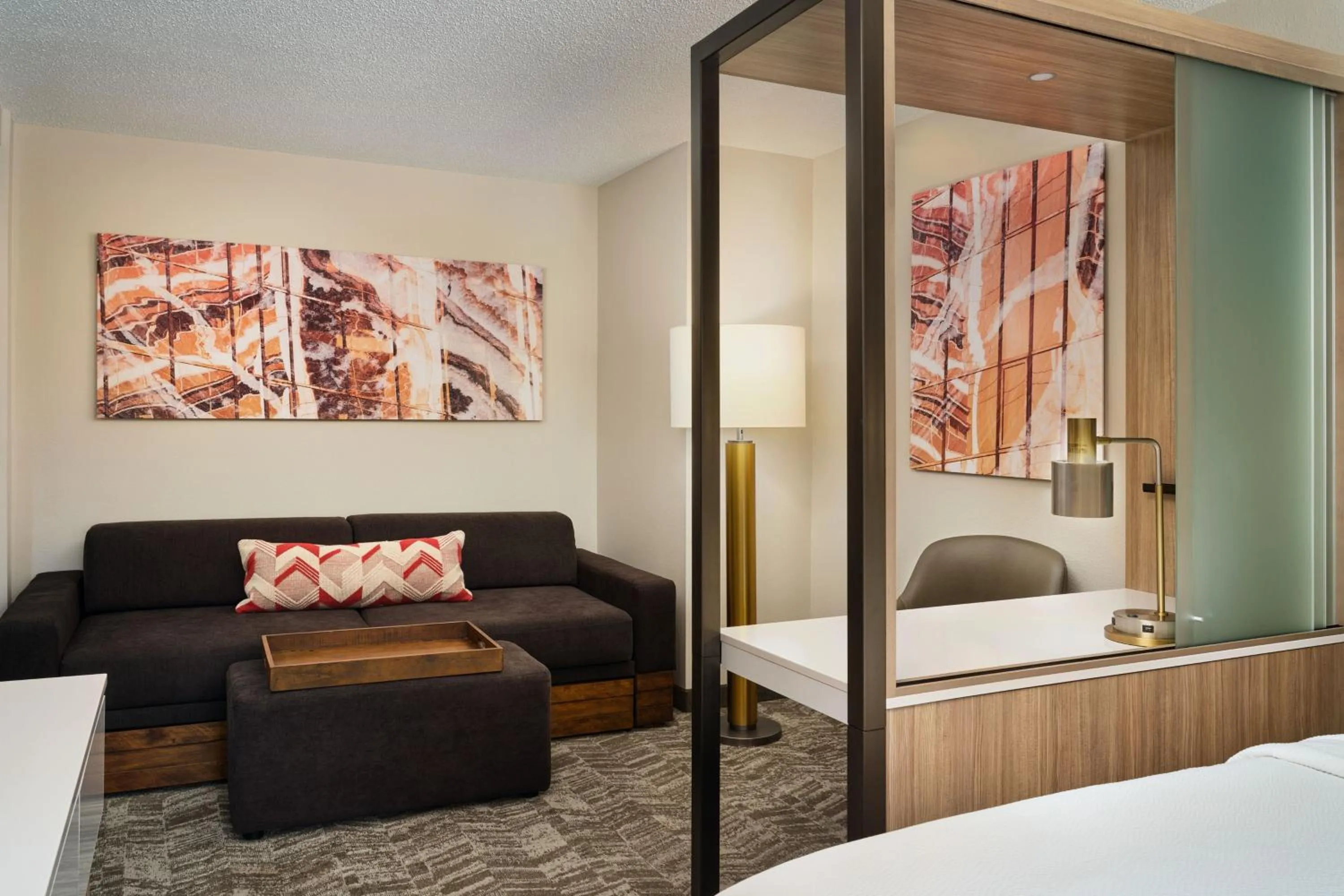 Photo of the whole room, Bed in SpringHill Suites Edgewood Aberdeen