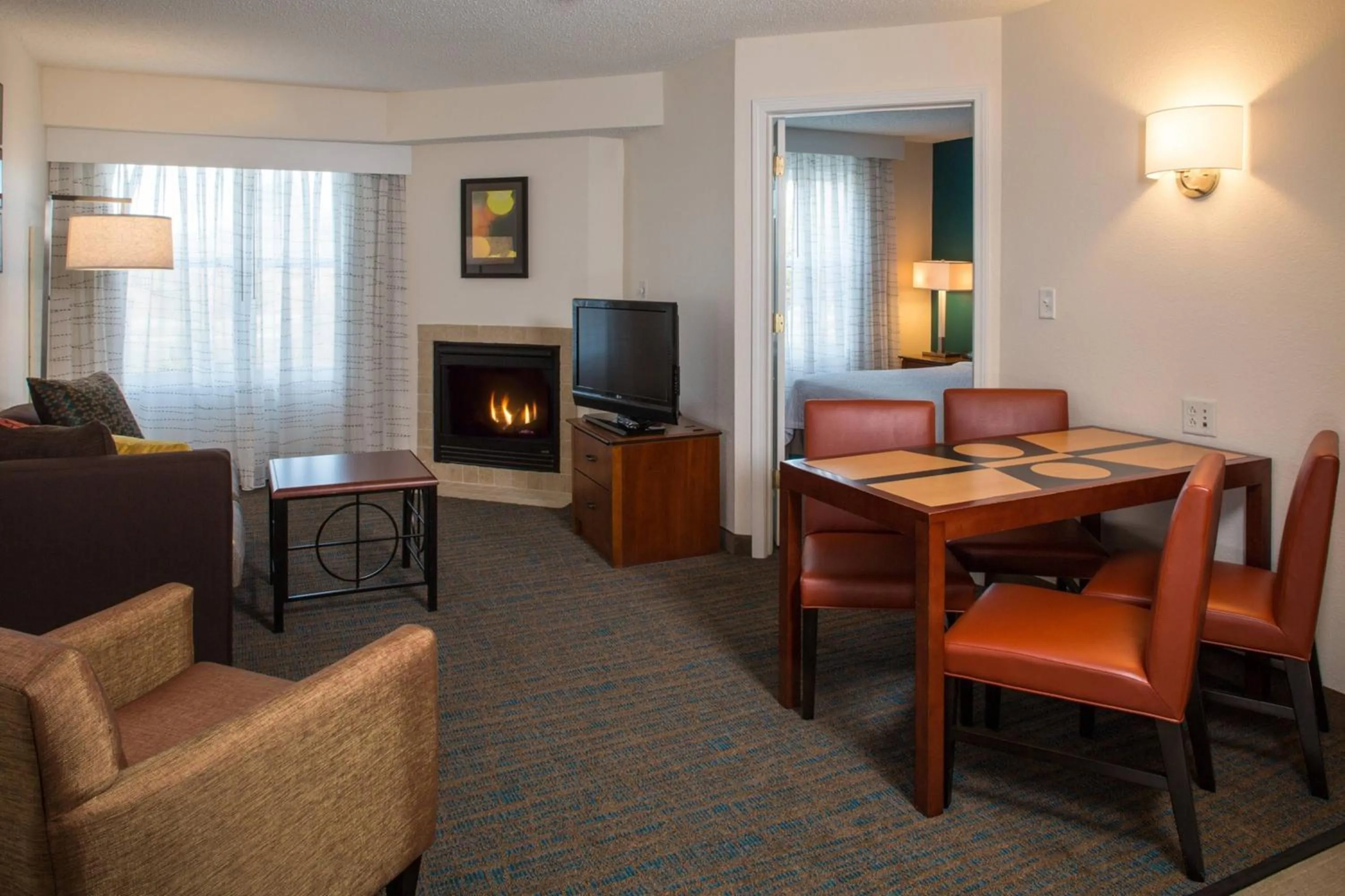Living room in Residence Inn Arundel Mills BWI Airport