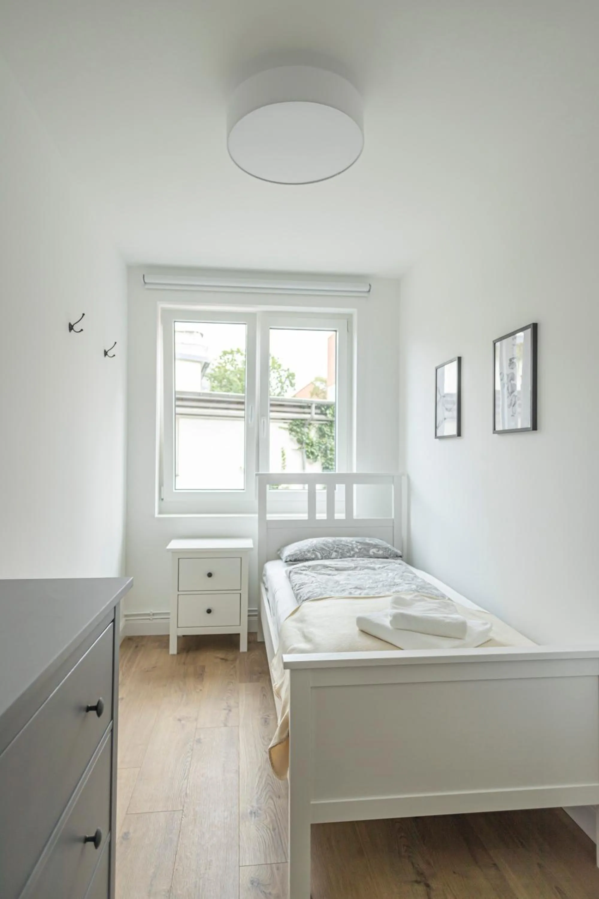 Bedroom, Bed in Arbio I Dehnhaide Apartments