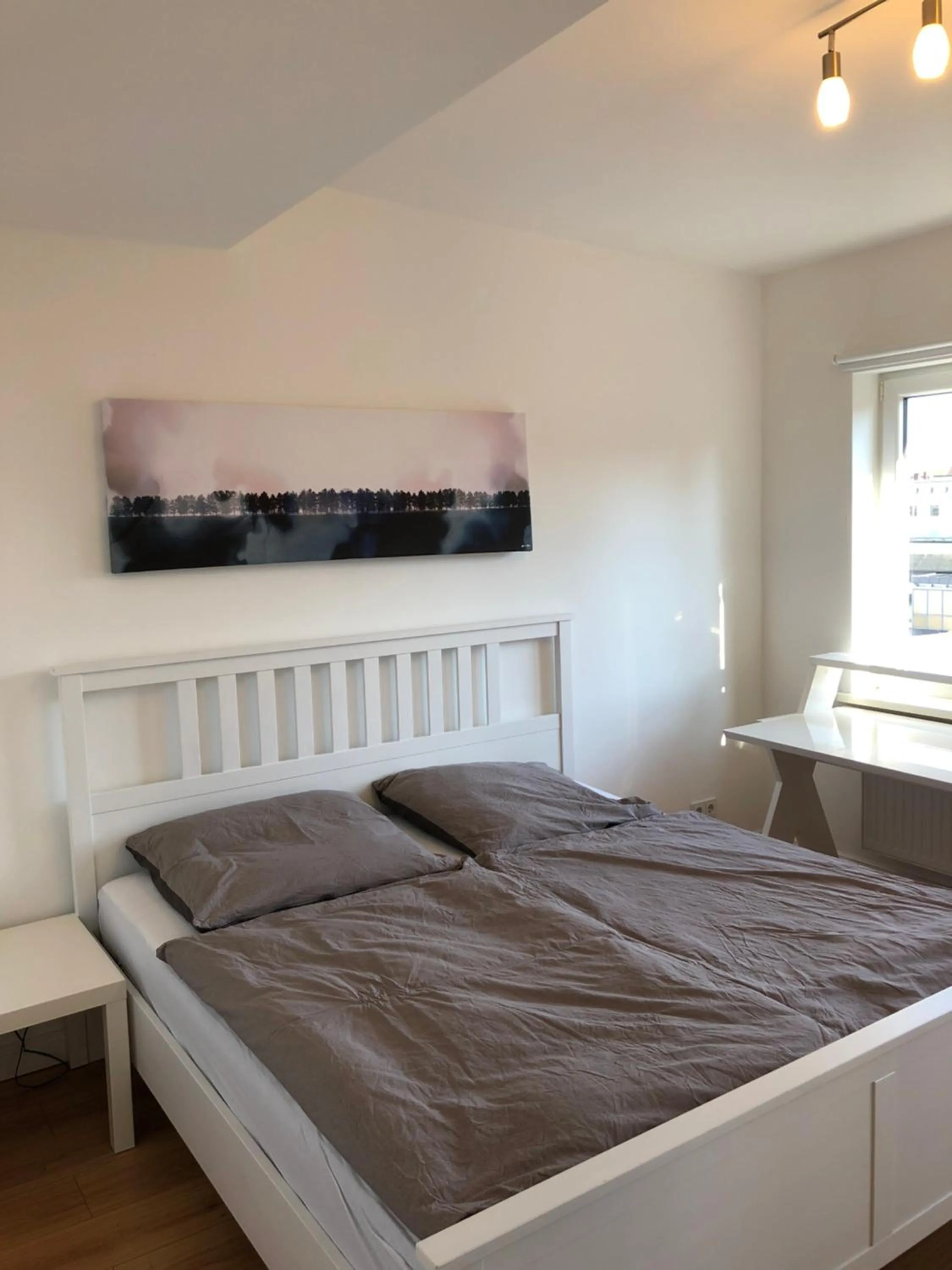 Bedroom, Bed in Arbio I Dehnhaide Apartments