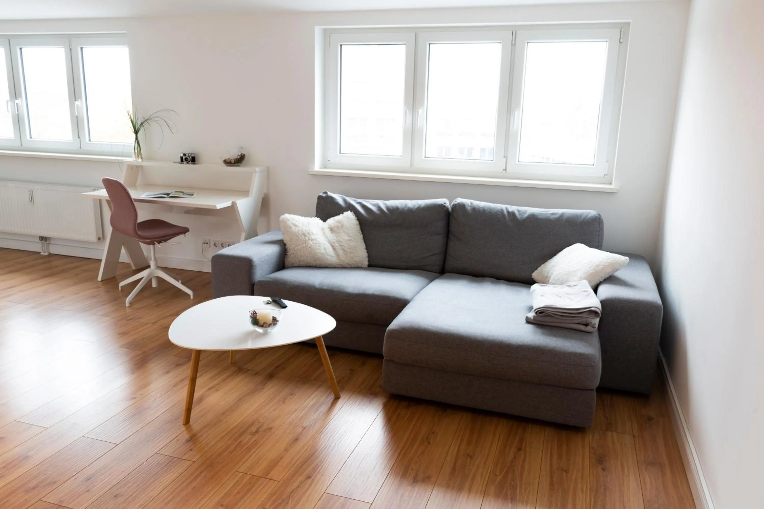 Living room in Arbio I Dehnhaide Apartments