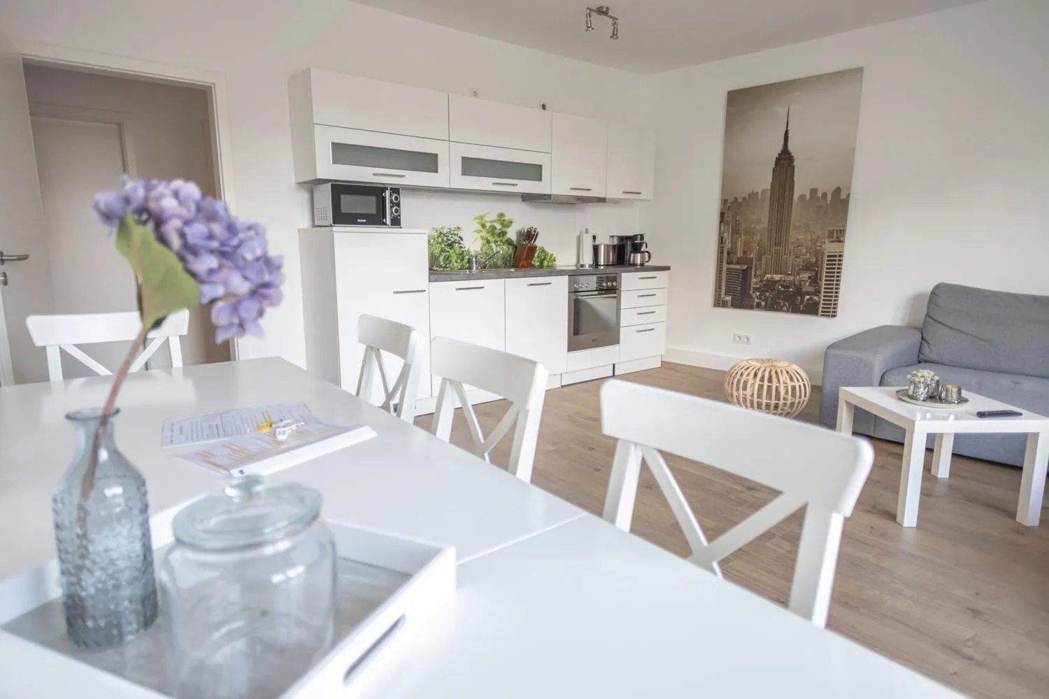 Living room in Arbio I Dehnhaide Apartments