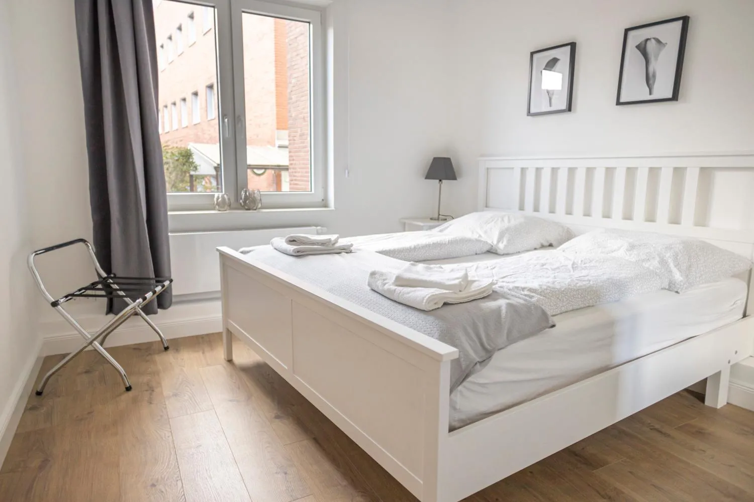 Bed in Arbio I Dehnhaide Apartments