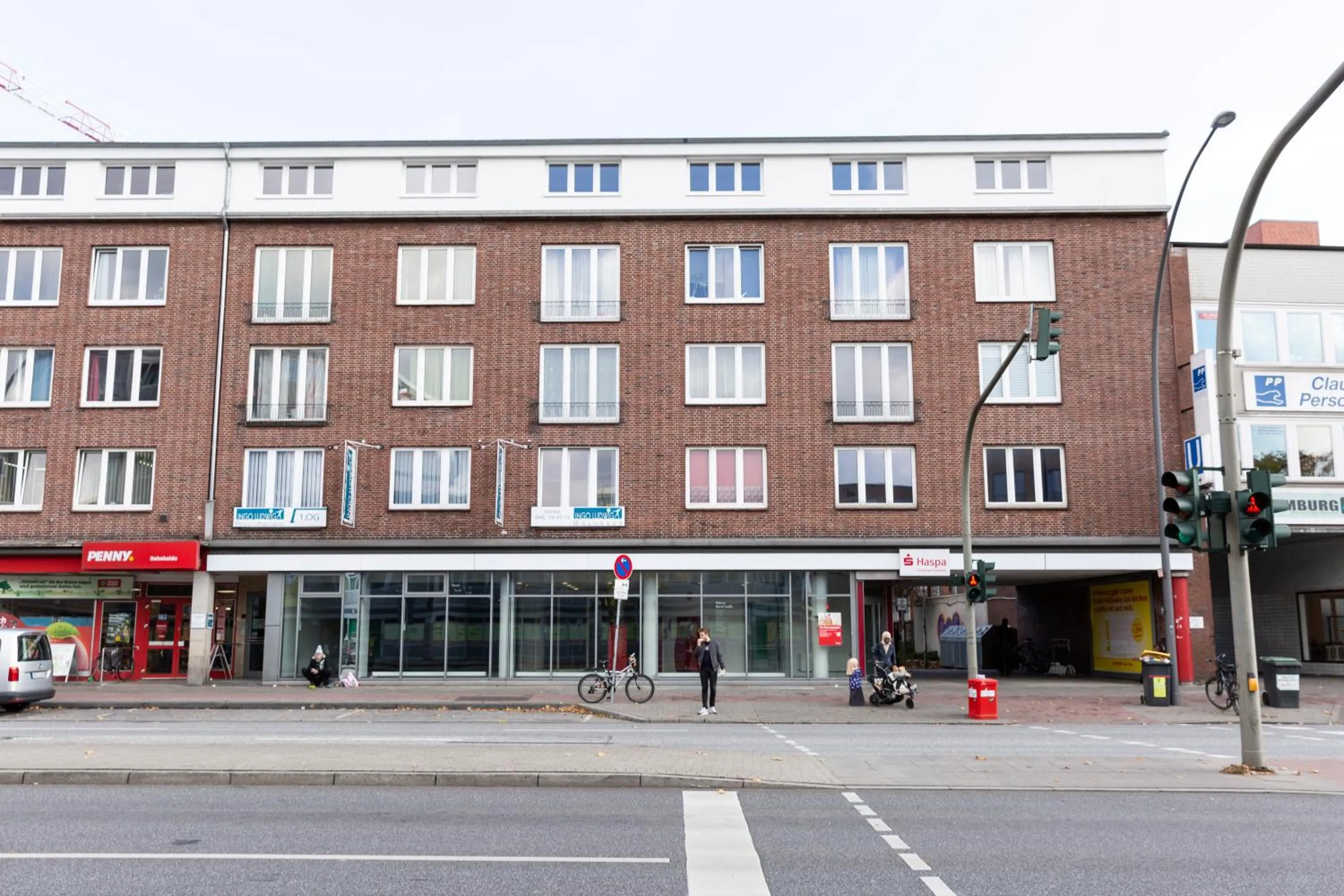 Facade/entrance in Arbio I Dehnhaide Apartments