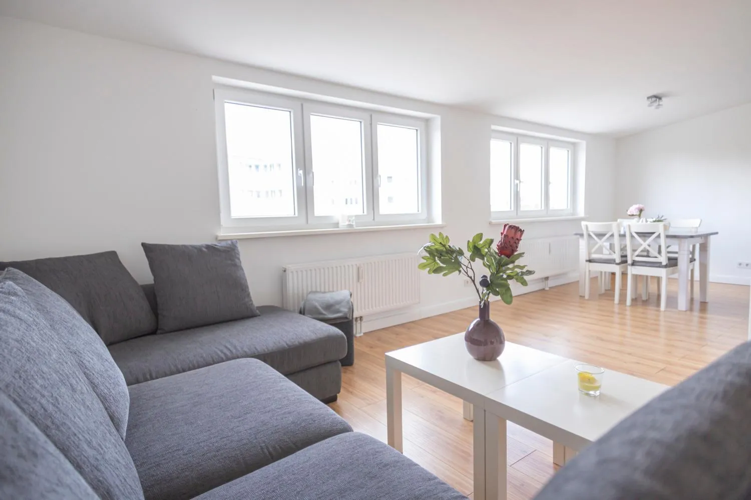 Living room in Arbio I Dehnhaide Apartments