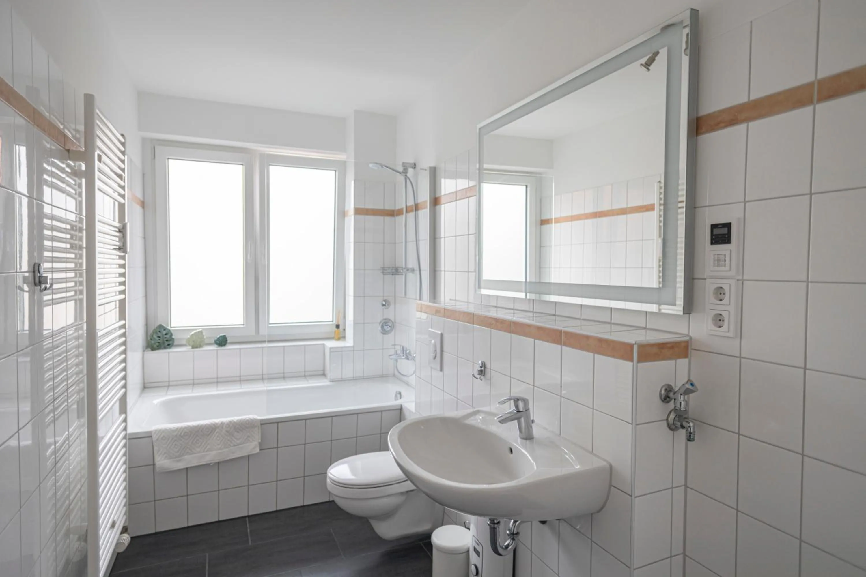 Bathroom in Arbio I Dehnhaide Apartments