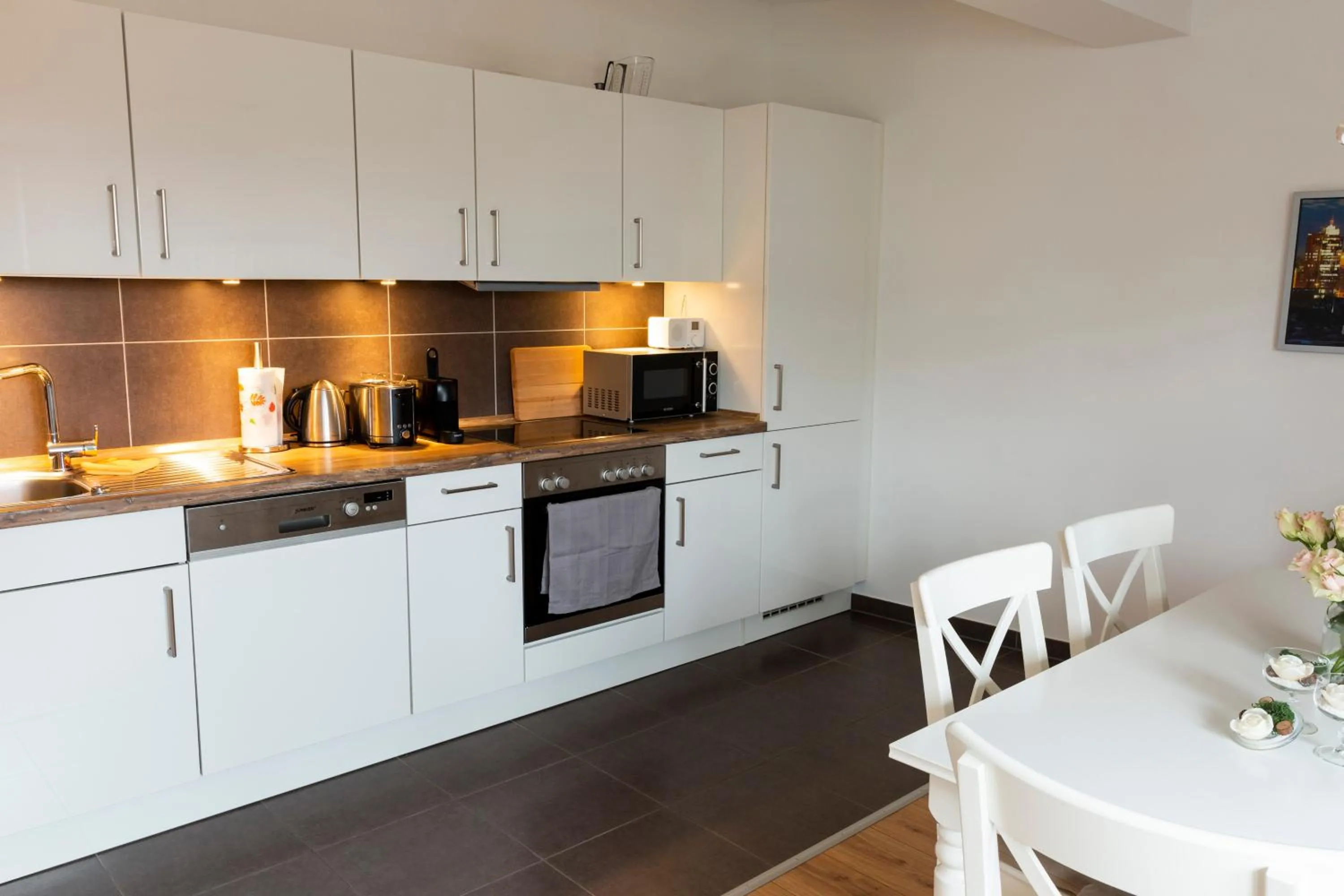 Kitchen or kitchenette in Arbio I Dehnhaide Apartments